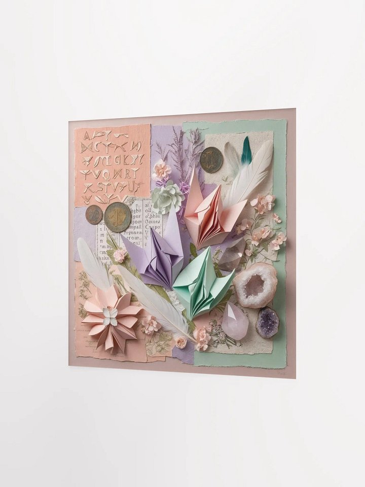 Dreams Folded in Paper Poster #3 – For the Ones Who Piece Together the Past product image (10)