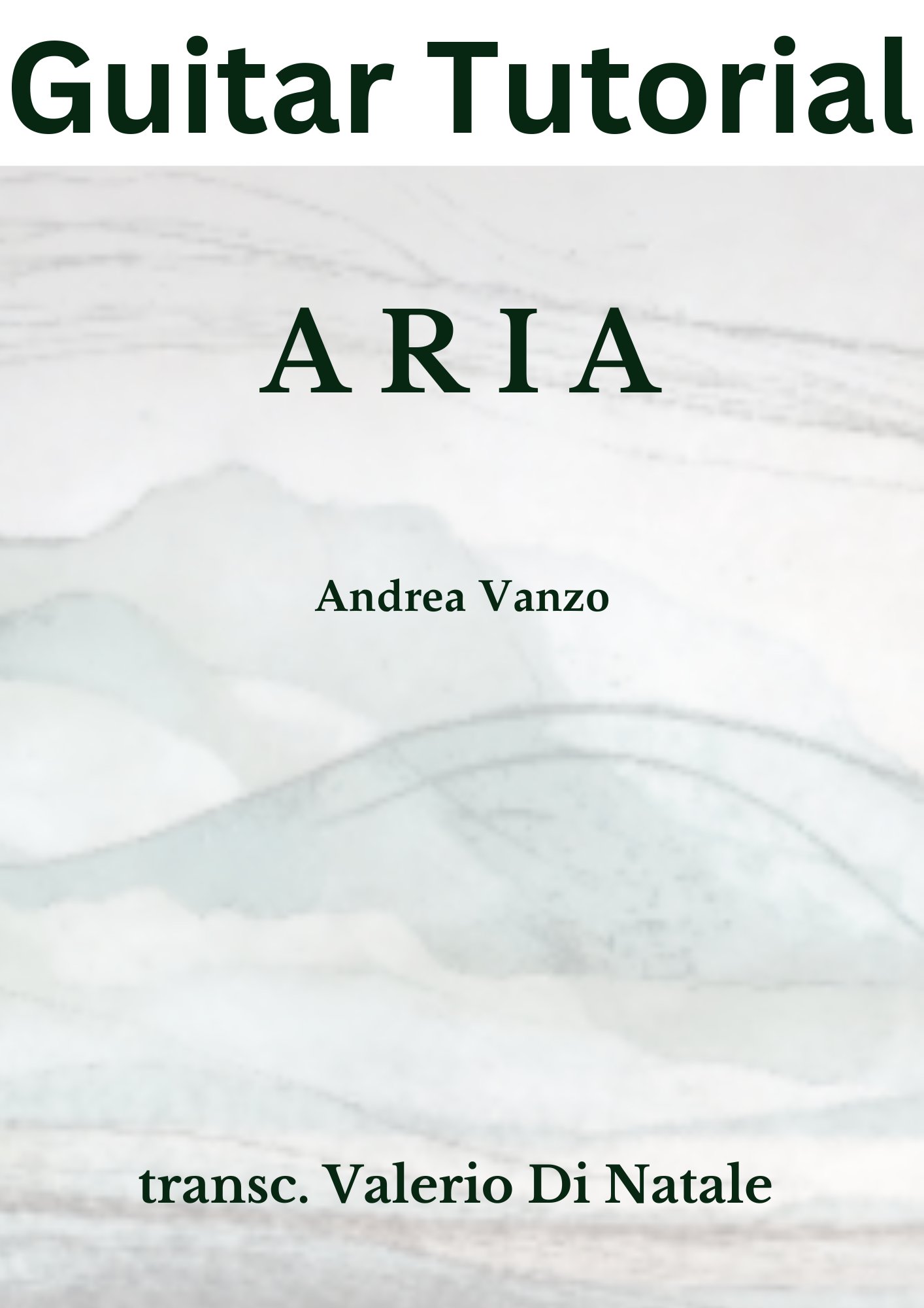 A R I A by Andrea Vanzo. product image (1)