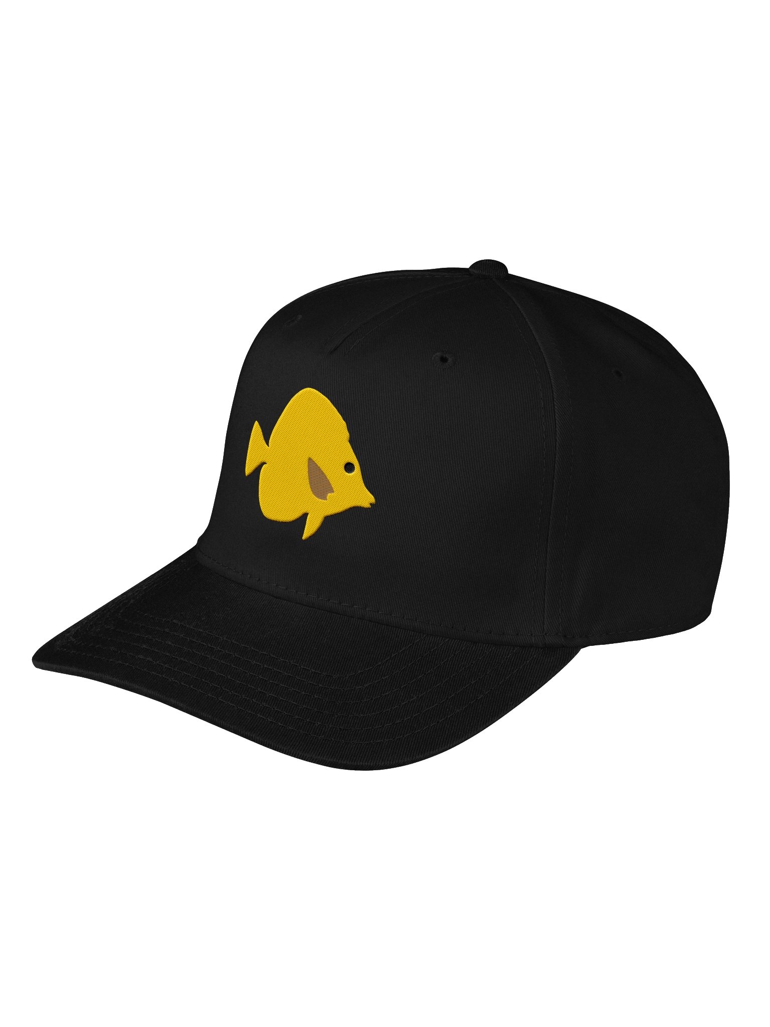 Yellow Tang Mid-Profile Baseball Cap (Embroidered) for Reef and Marine Aquarium Lovers product image (5)
