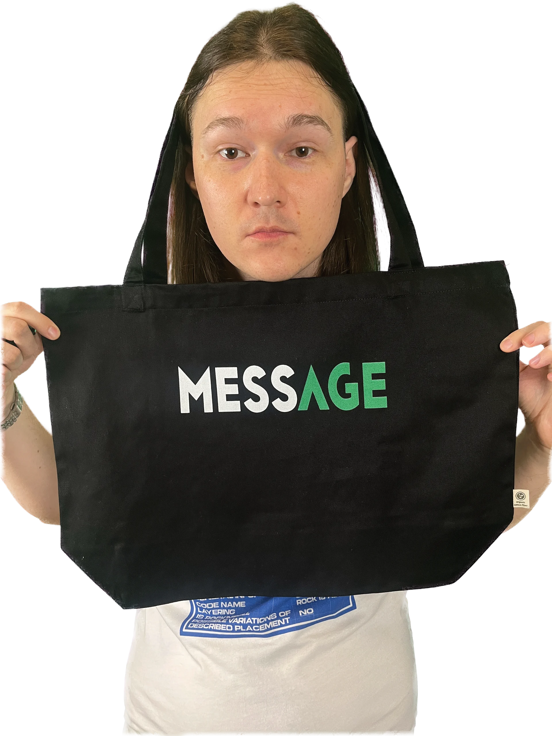 Messa(n)ger bag eco-ception Wide //Eco organic cotton\\ product image (1)