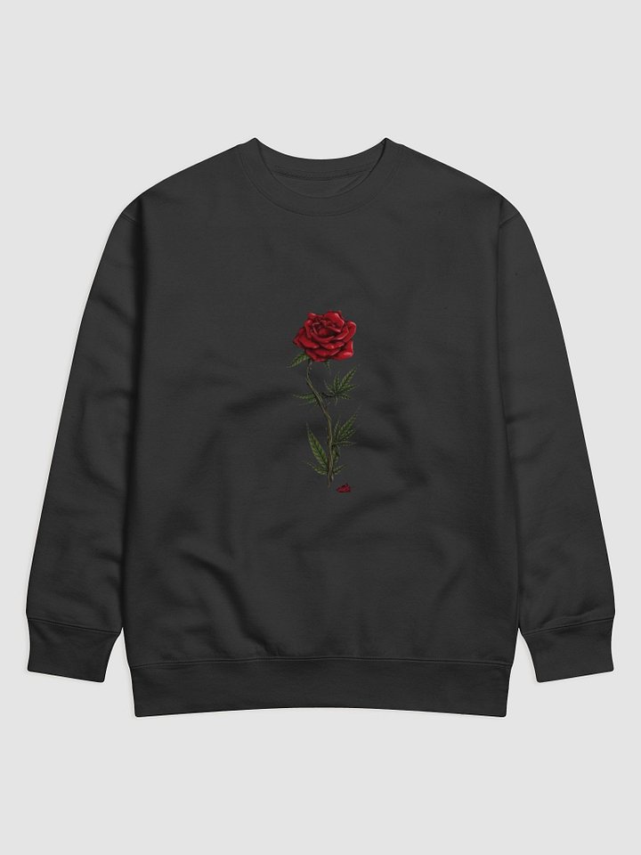 Midnight Muse Long Sleeve – Artistic Back Print Streetwear Shirt in Black product image (2)