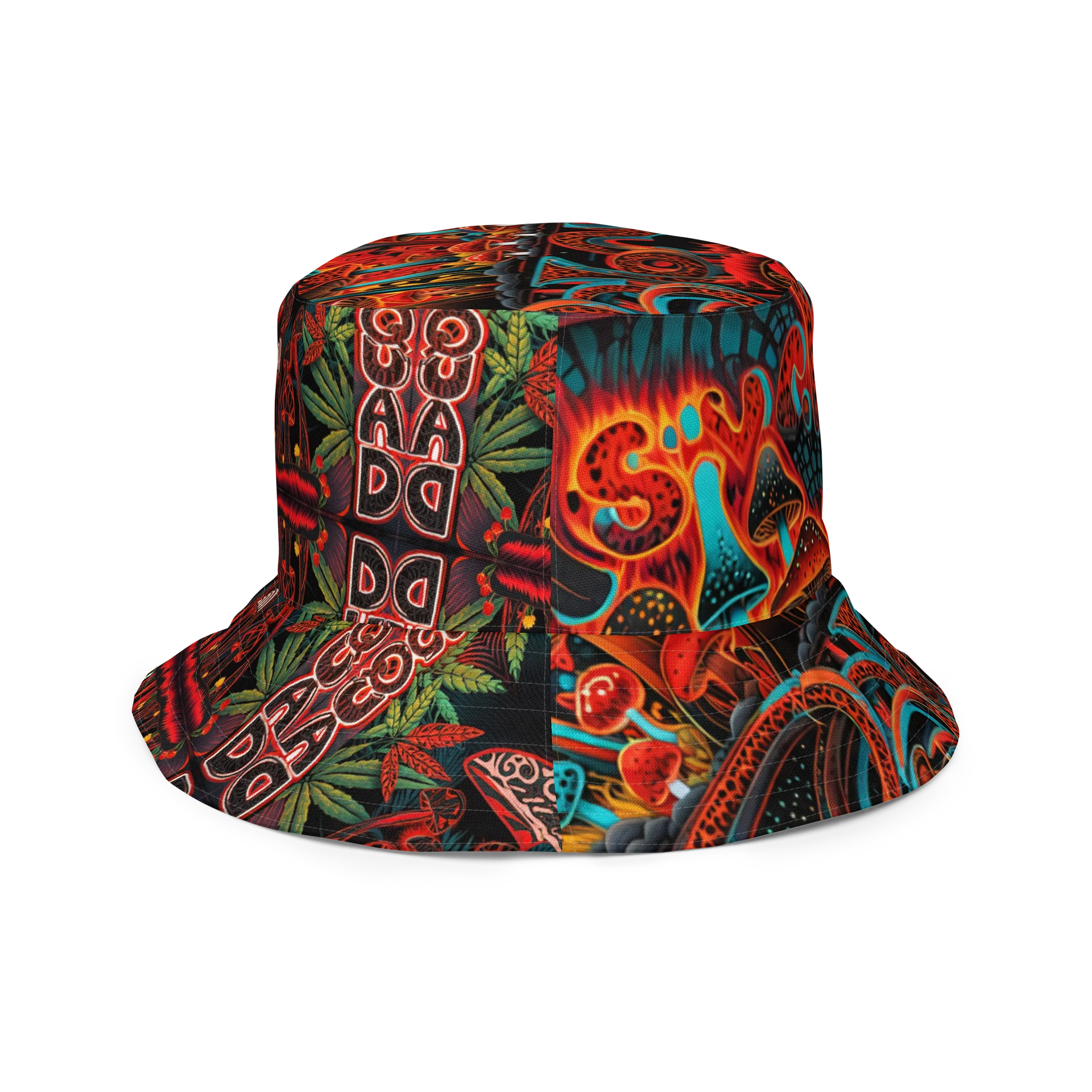 Shroom Squad Reversible Bucket Hat product image (4)