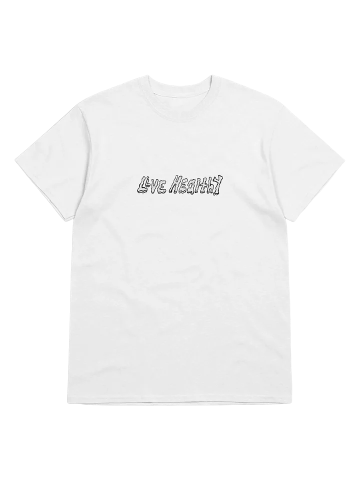 Live Healthy White Tee product image (1)