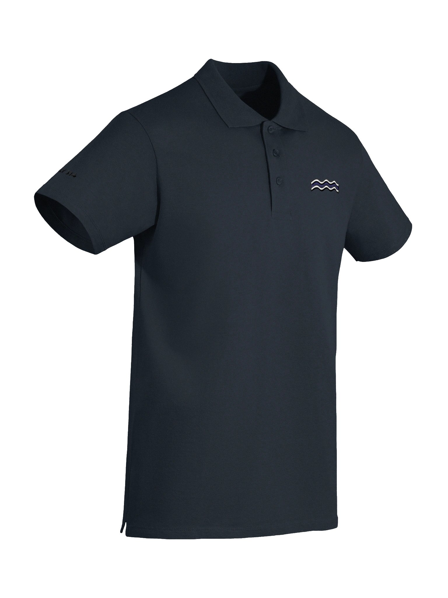 River Embroidered Polo - Navy product image (6)
