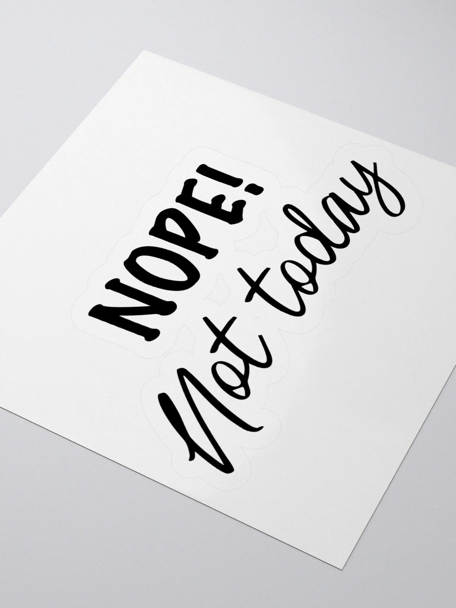 NOPE! Stickers product image (7)