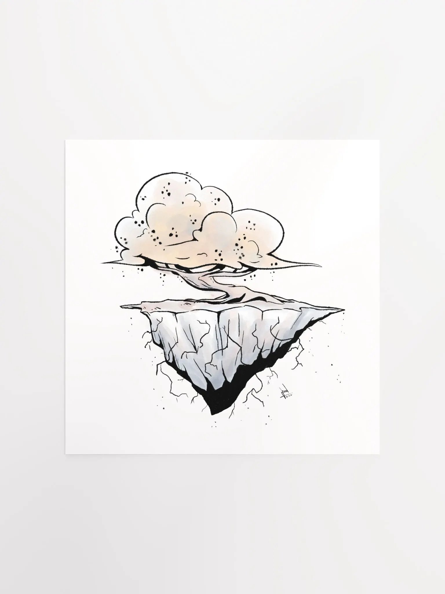 Soil and Tree | Matte Paper Poster product image (2)