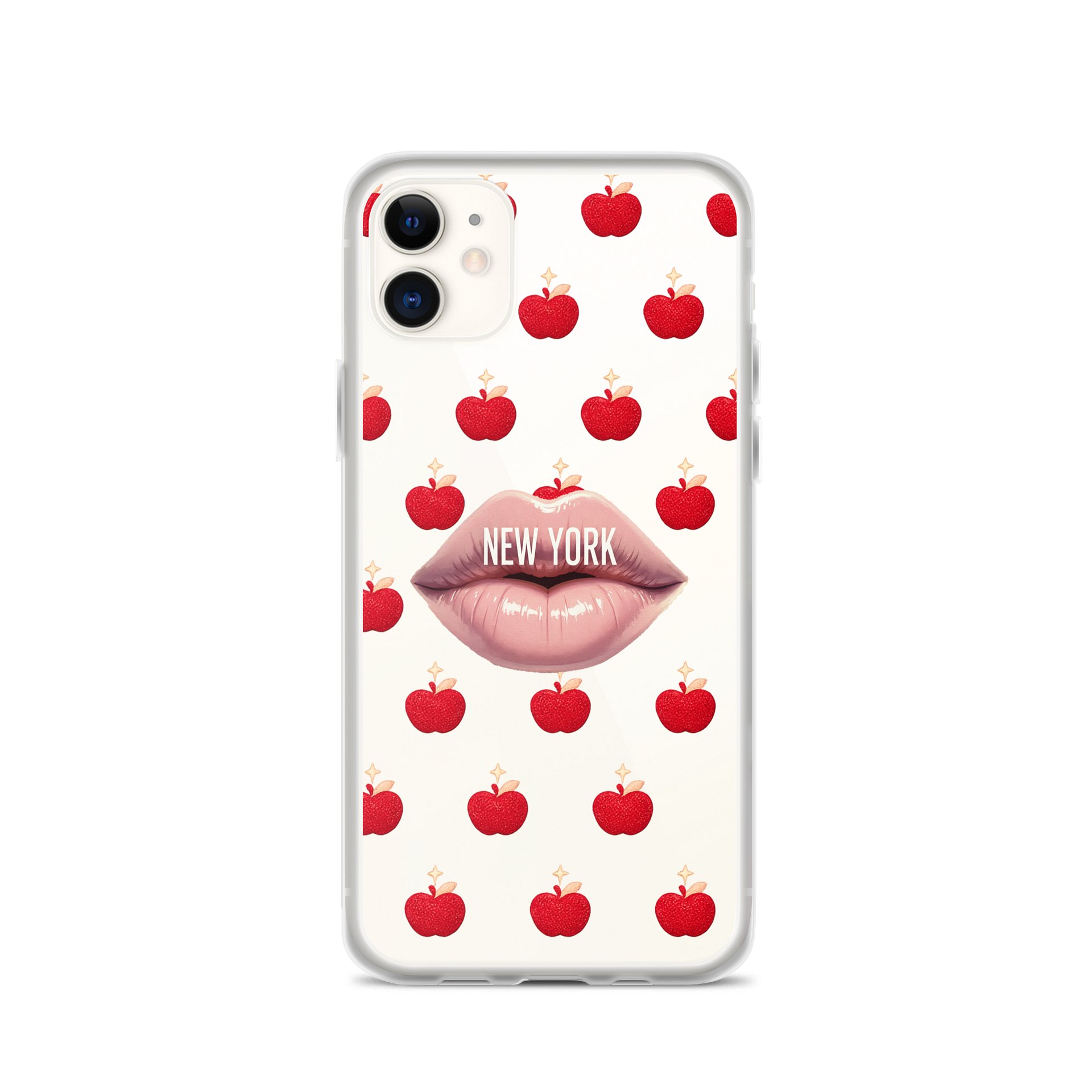 New York Apple Lips iPhone Case by AdrenRush product image (1)