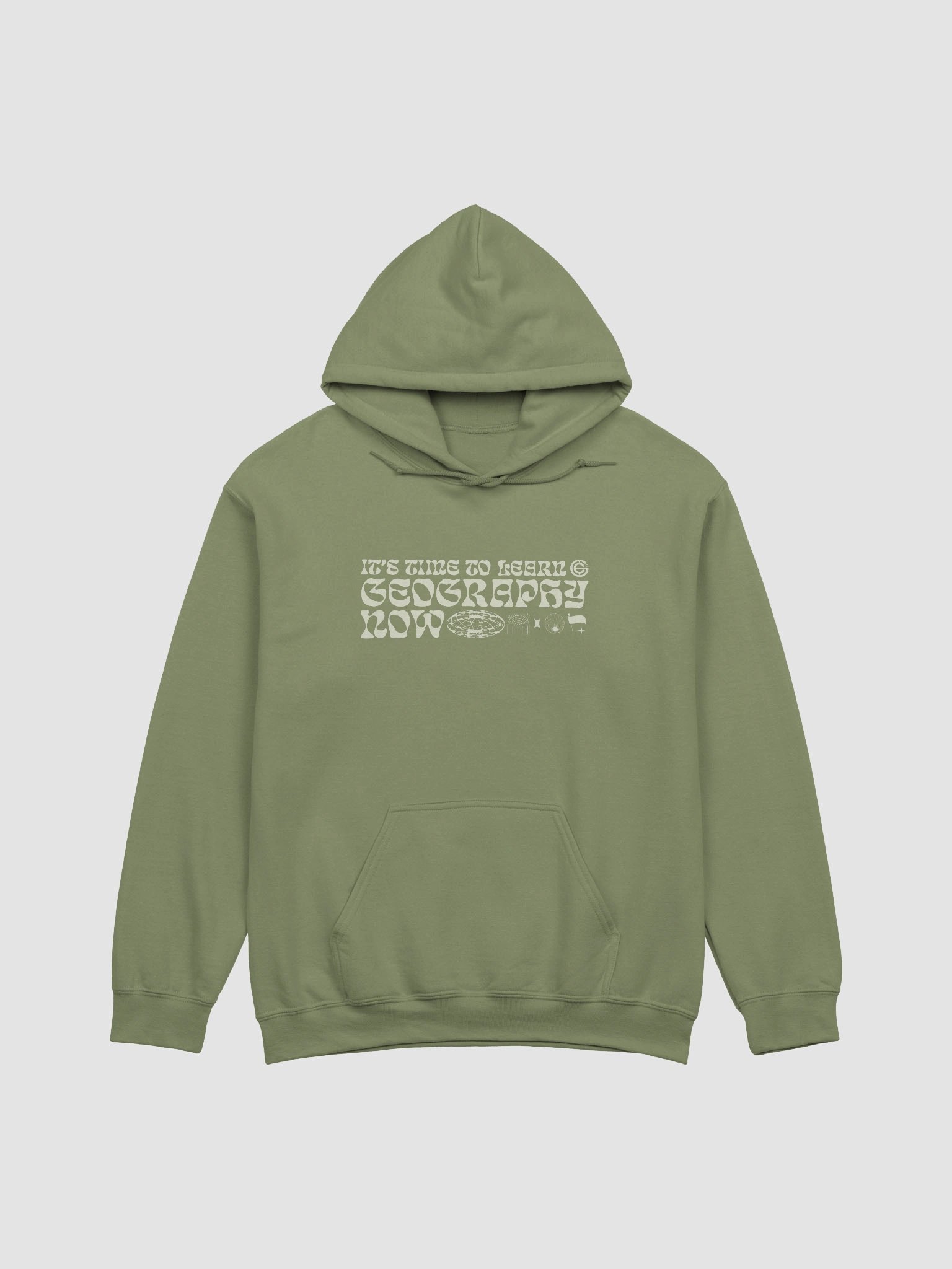 It's time to learn (globe) - Hoodie product image (1)