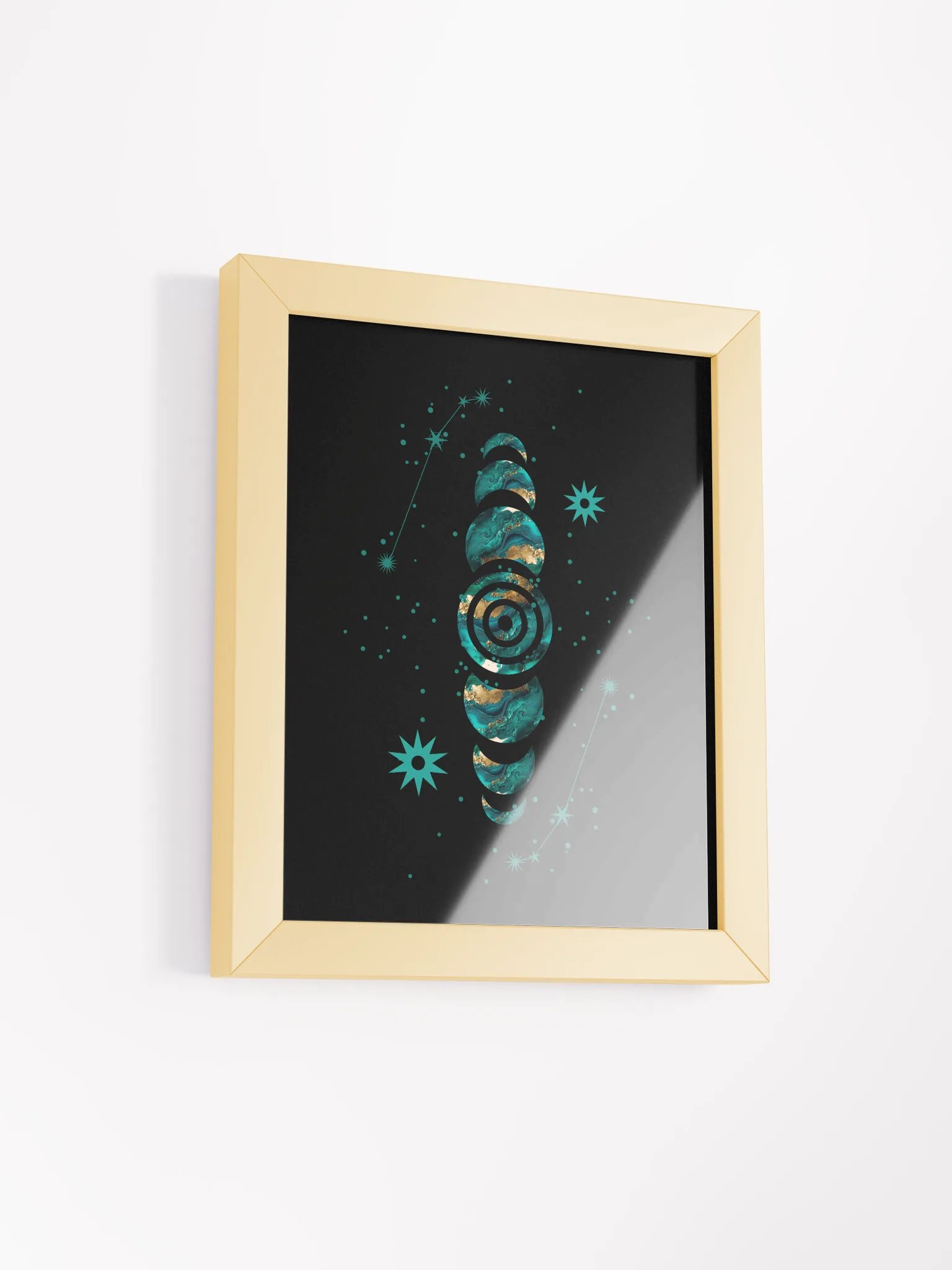 Emerald Lunar Phase Nox Poster product image (4)