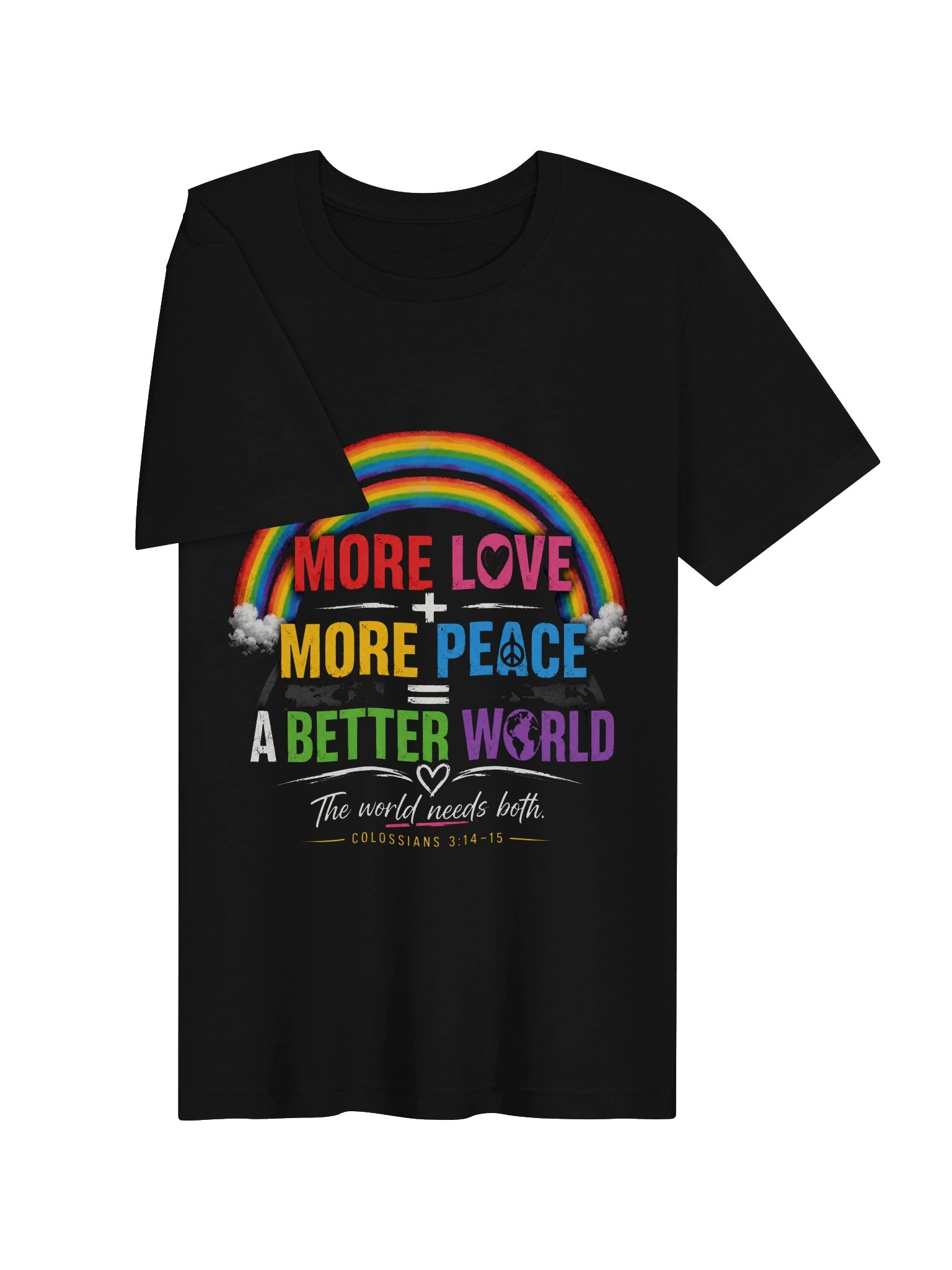 MORE LOVE + MORE PEACE = A BETTER WORLD 🌎❤️☮️ product image (12)