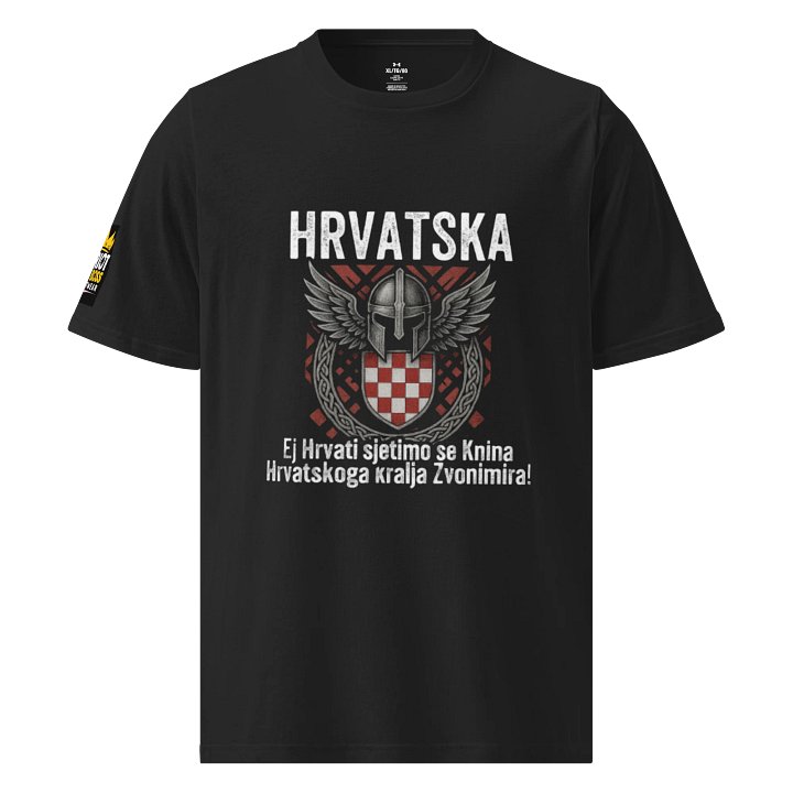 Croatian Heritage Athletic T-Shirt Kninska Kraljica product image (1)