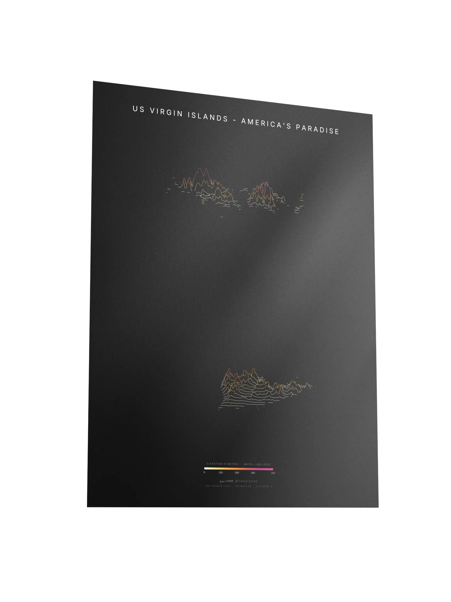 Ridgeline Poster - US Virgin Islands product image (3)