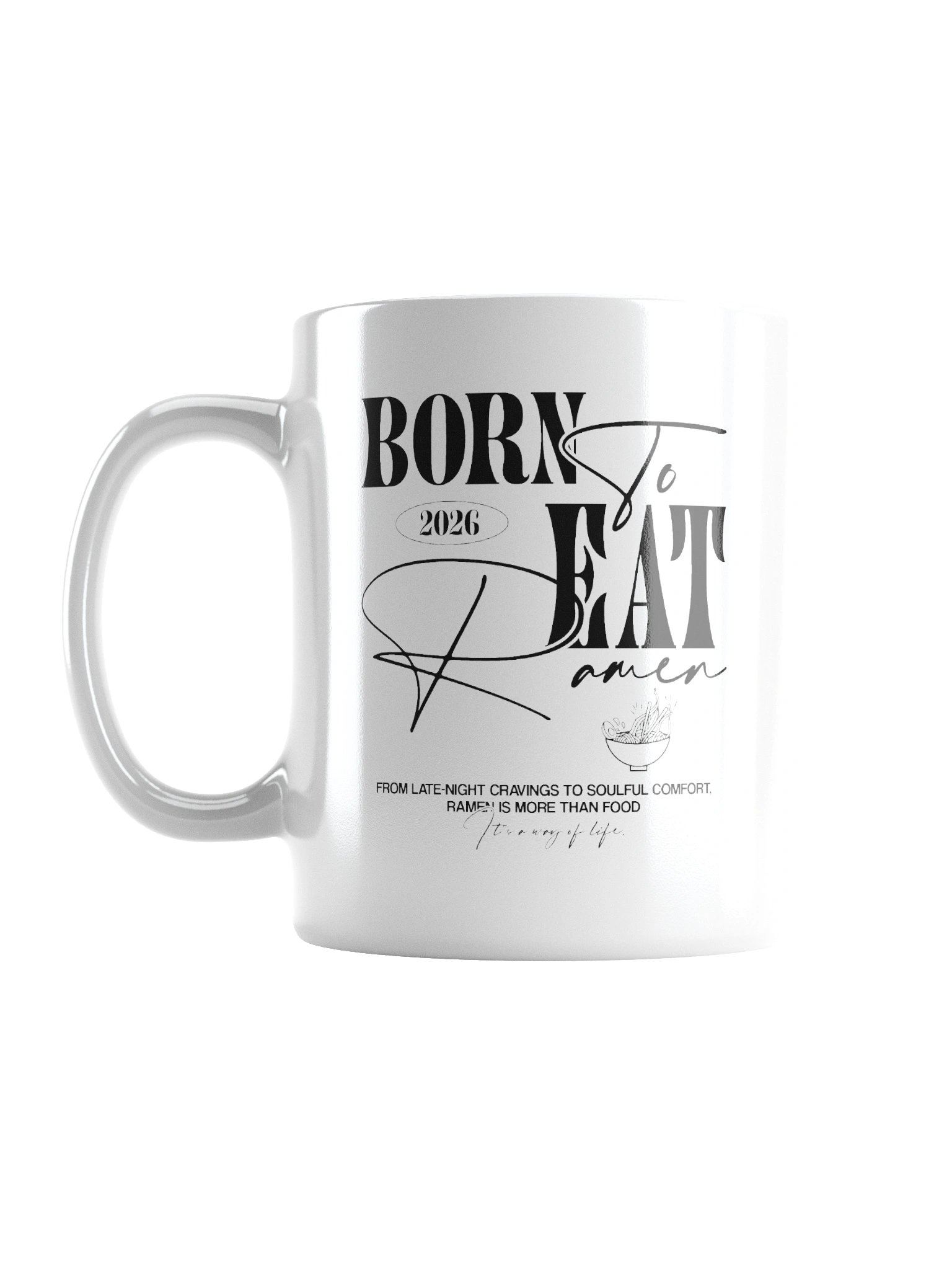 Typography Ceramic Mug product image (1)