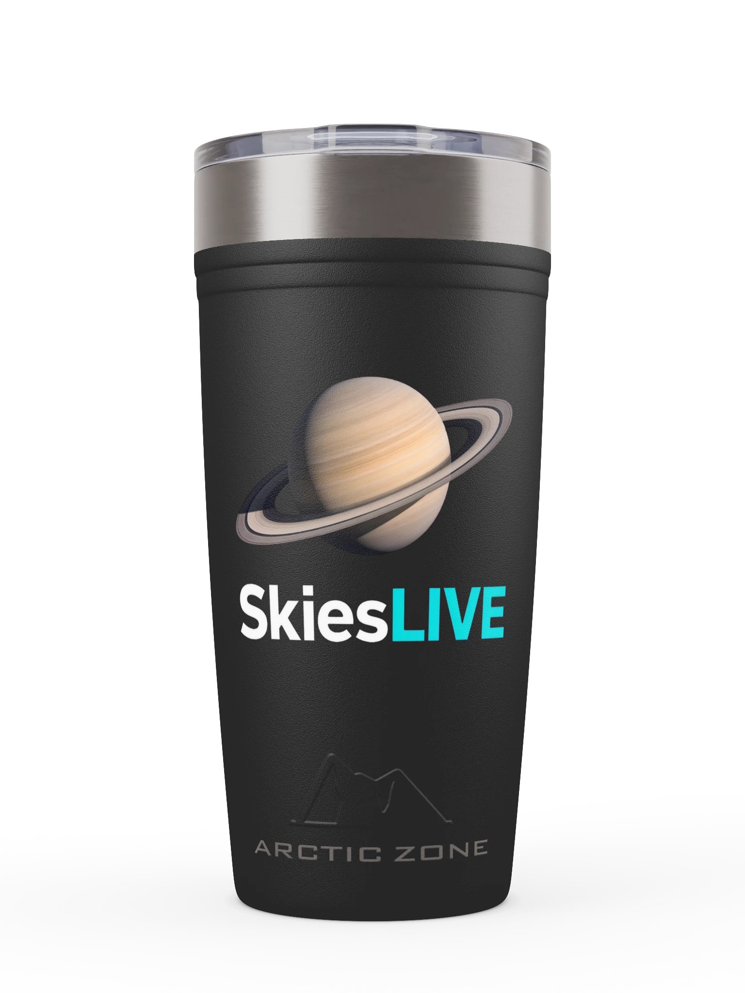 SkiesLIVE Saturn Titan Tumbler (Black) product image (1)