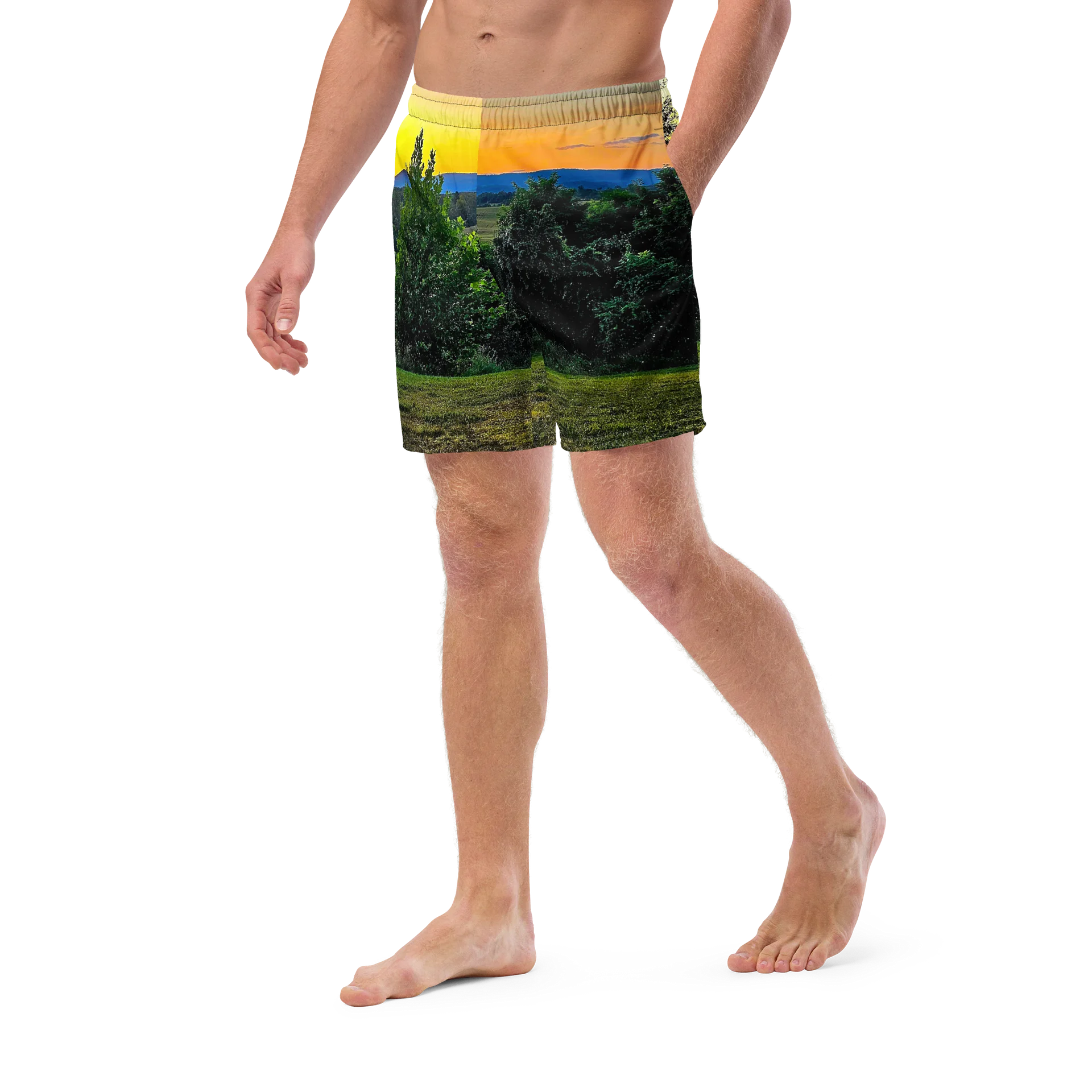 Appalachia Sunset Swim Trunks product image (5)
