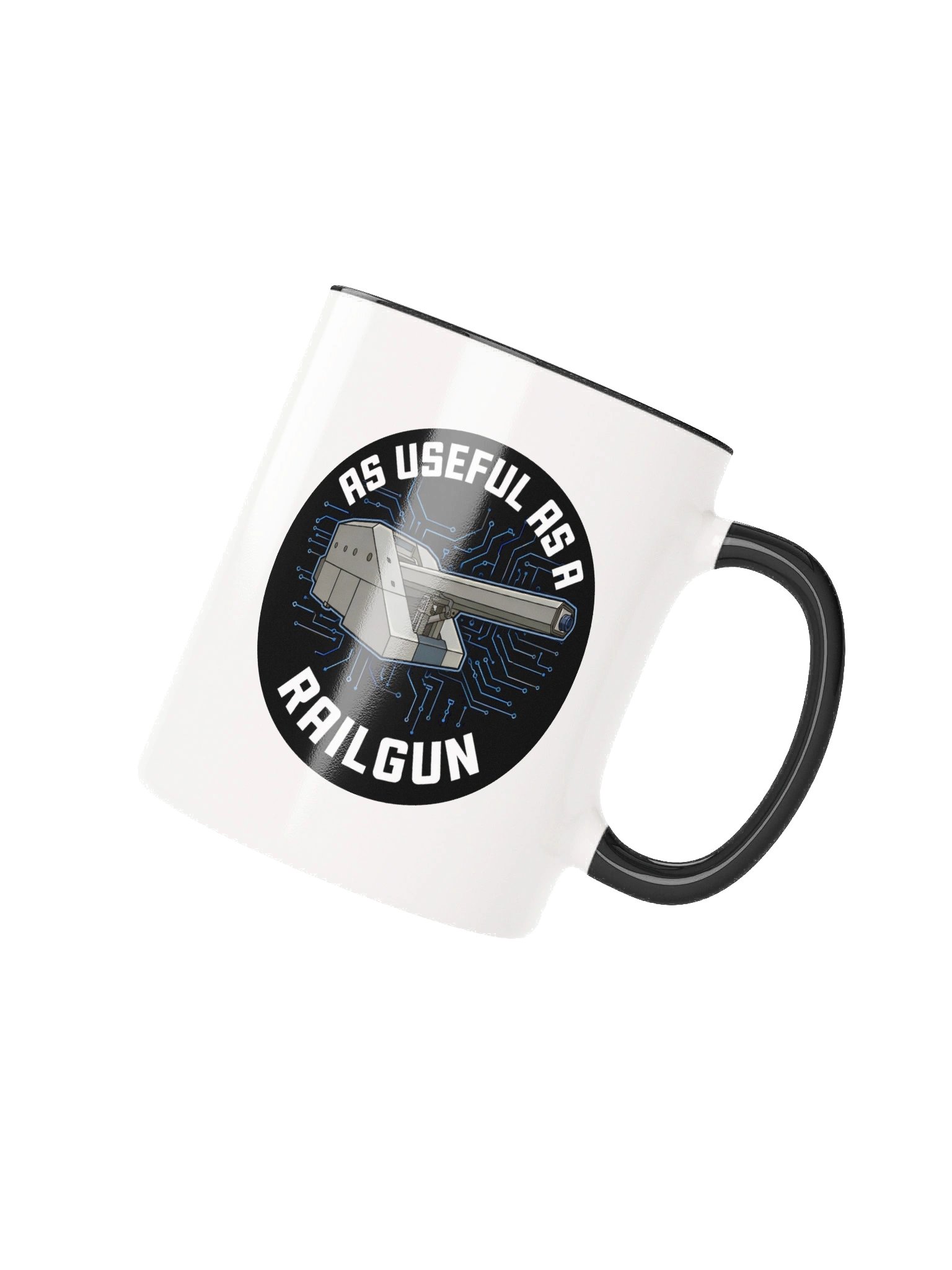 As Useful as a Railgun Mug — TG.MUG-01 product image (3)