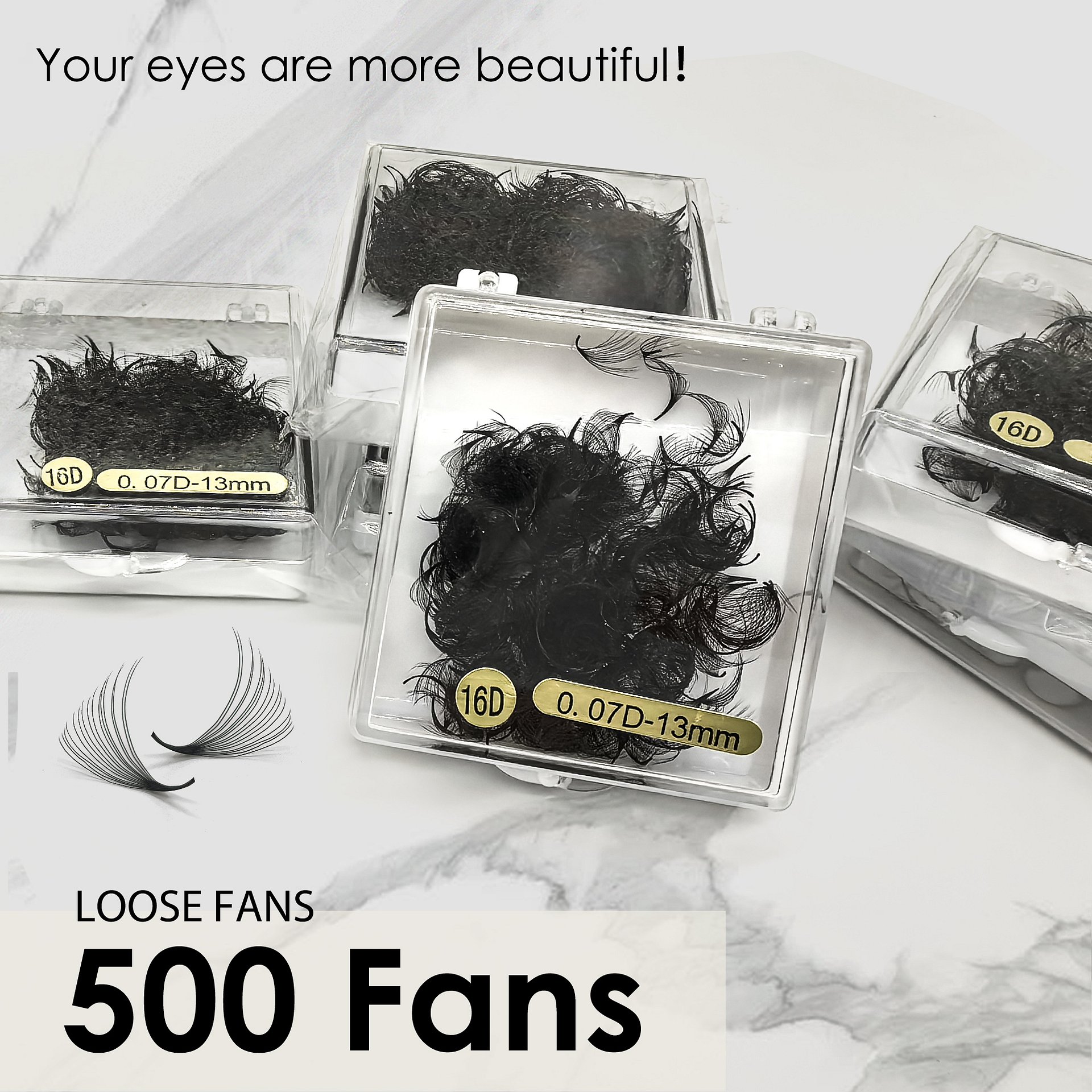 500 Piece Russian Lashes product image (1)