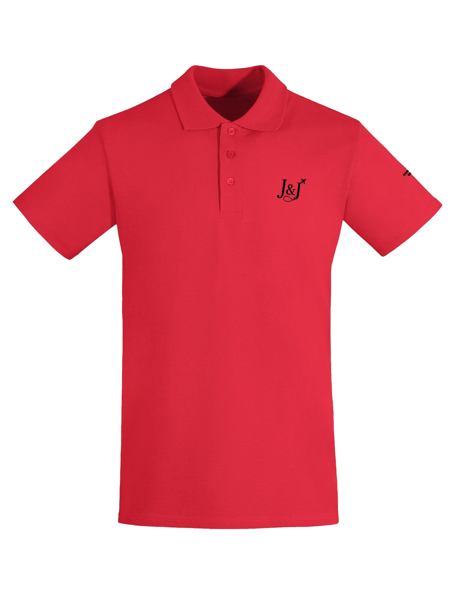 Jetlag & Joy Signature Embroidered Unisex Polo product image (51)