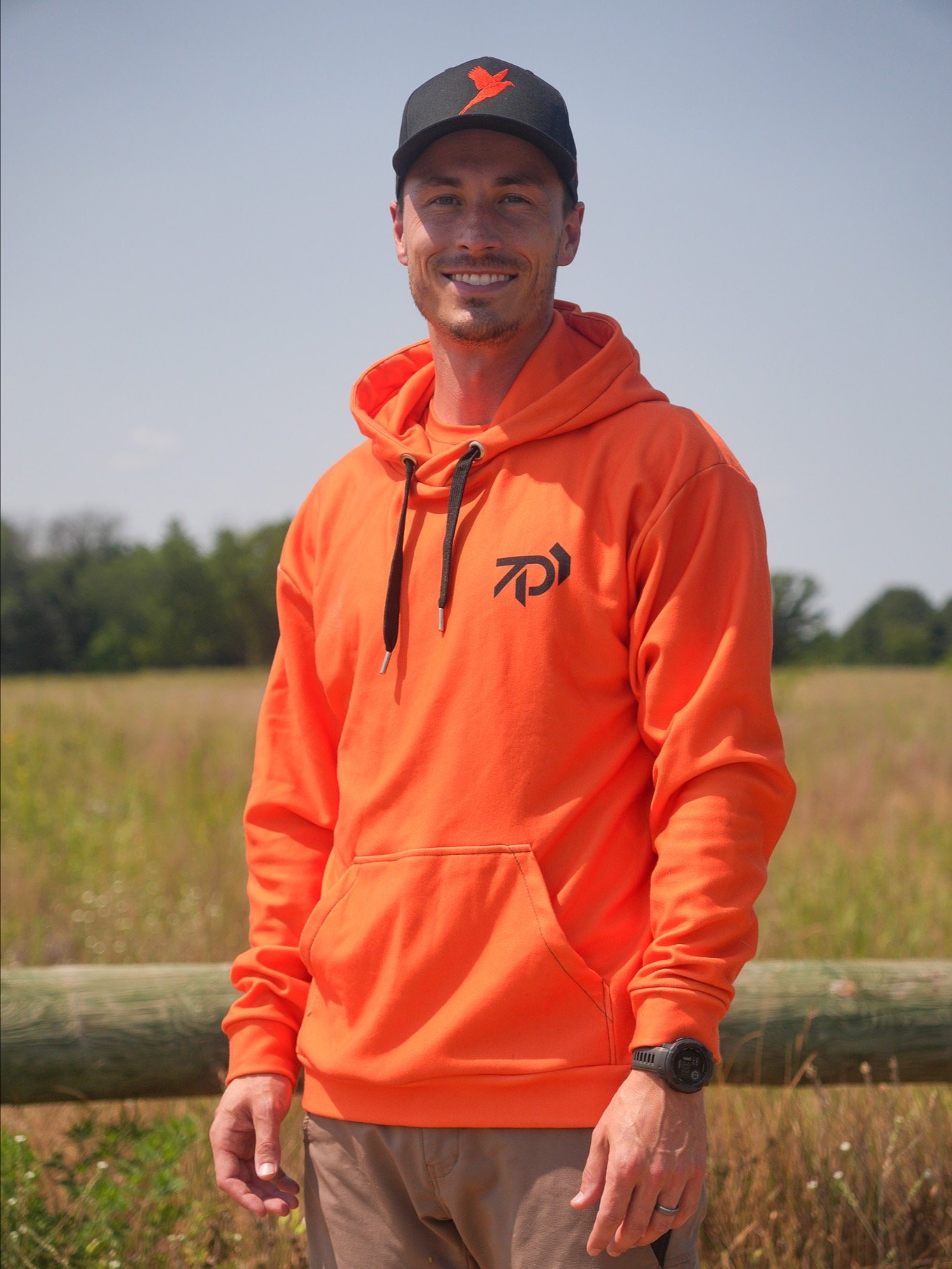 Blaze Orange RDR Performance Upland Hunting Hoodie product image (1)