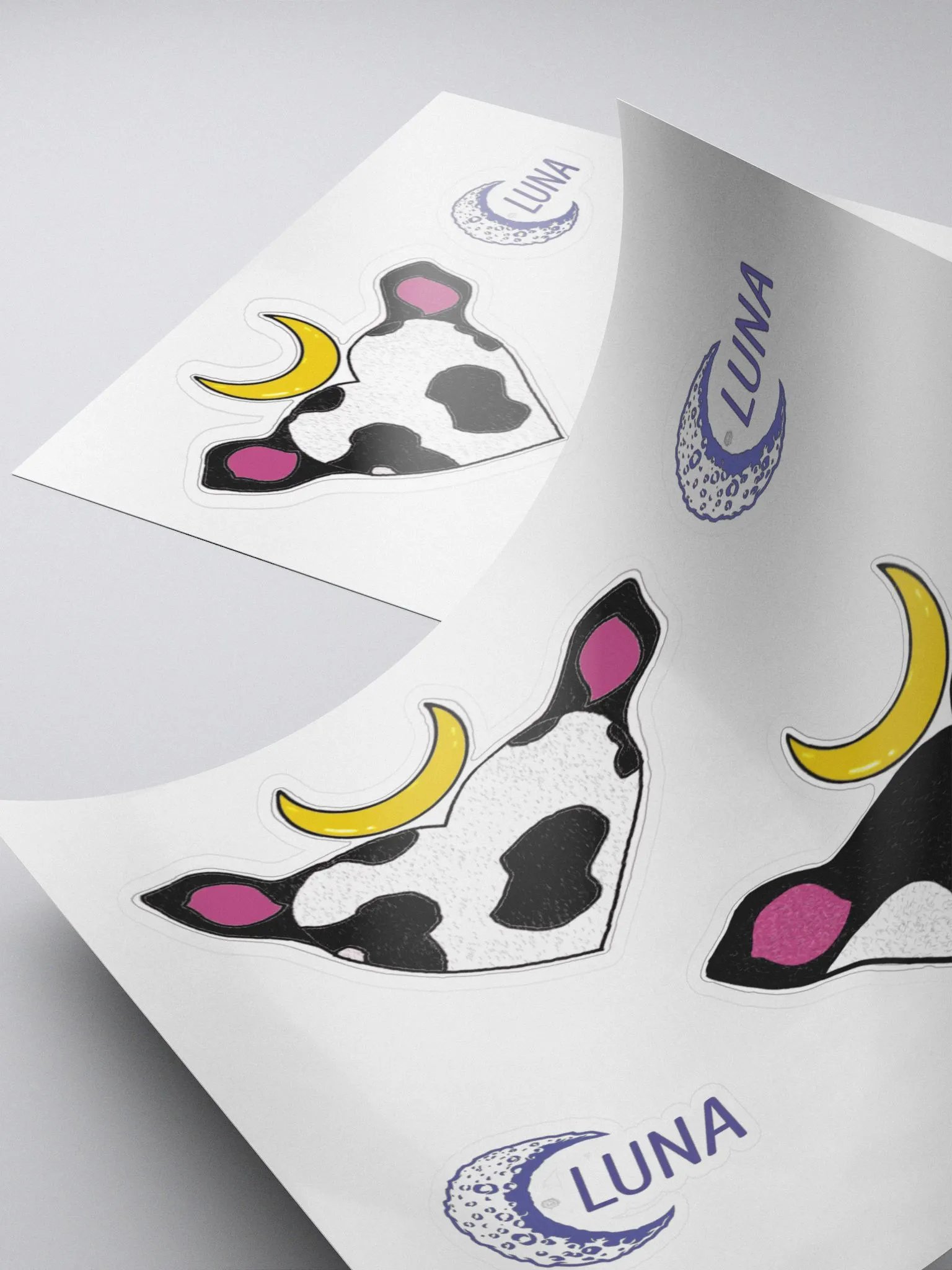 Black/White Cow Heart product image (4)