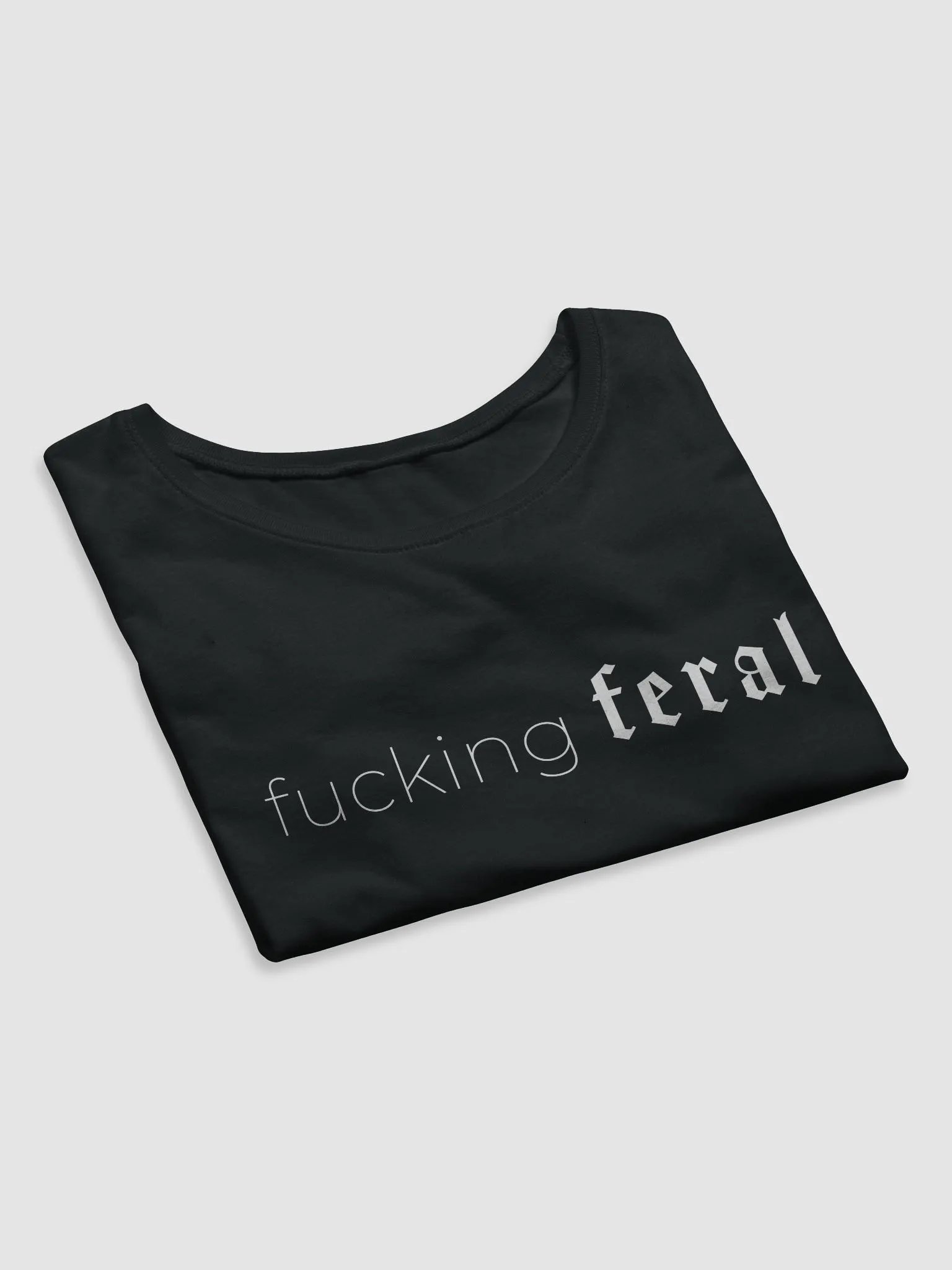 Fucking Feral Crop Tee product image (7)