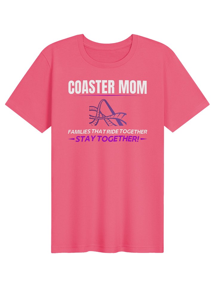 Roller Coaster Mom Theme Park Tee product image (11)