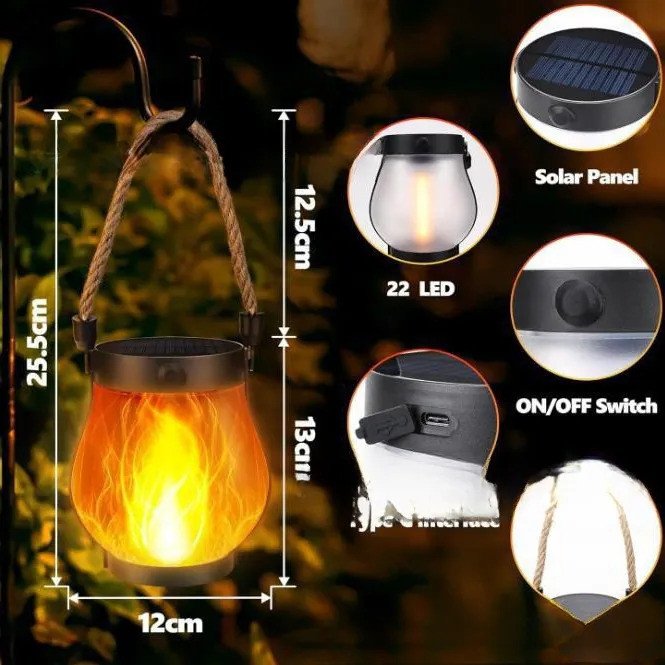 Linternas Solares Para Exteriores, Impermeables product image (4)