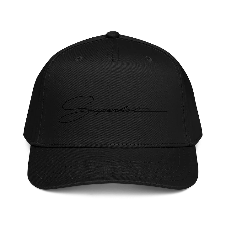 SUPERHOT SIGNATURE SNAPBACK BLACK / BLACK product image (1)