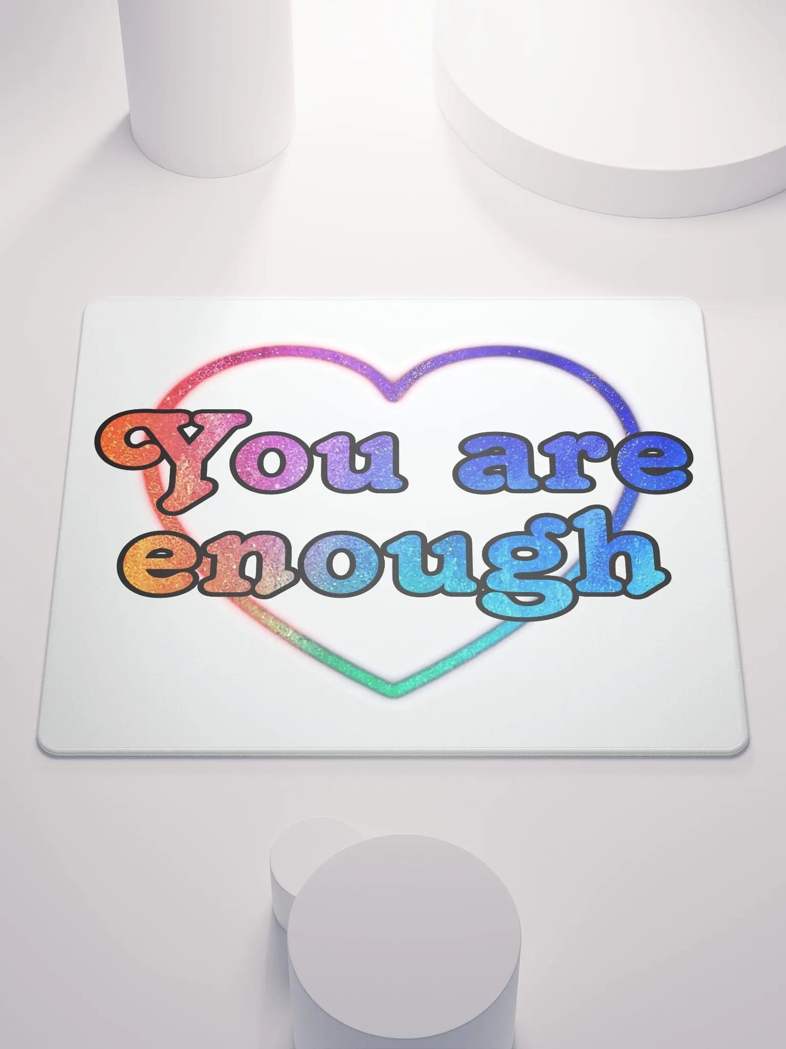 You are enough Gaming Mousepad product image (1)