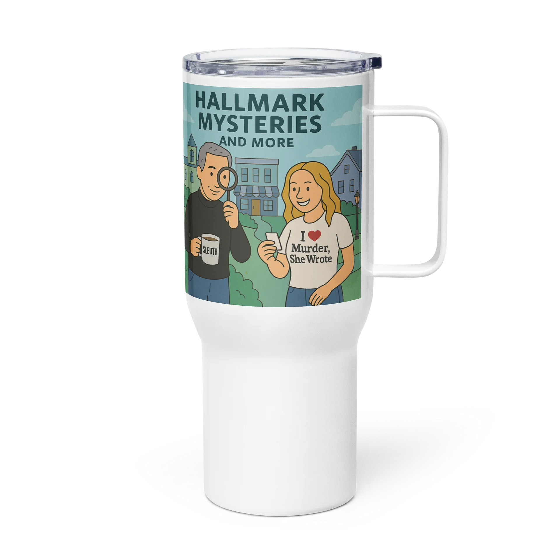 Hallmark Mysteries and More Travel Mug product image (3)