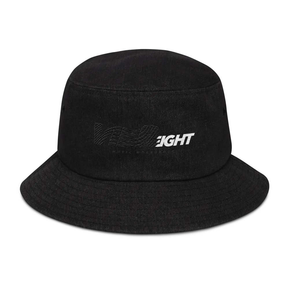 Vibreight Denim Bucket Hat (Dark Vibes Colorway) product image (1)