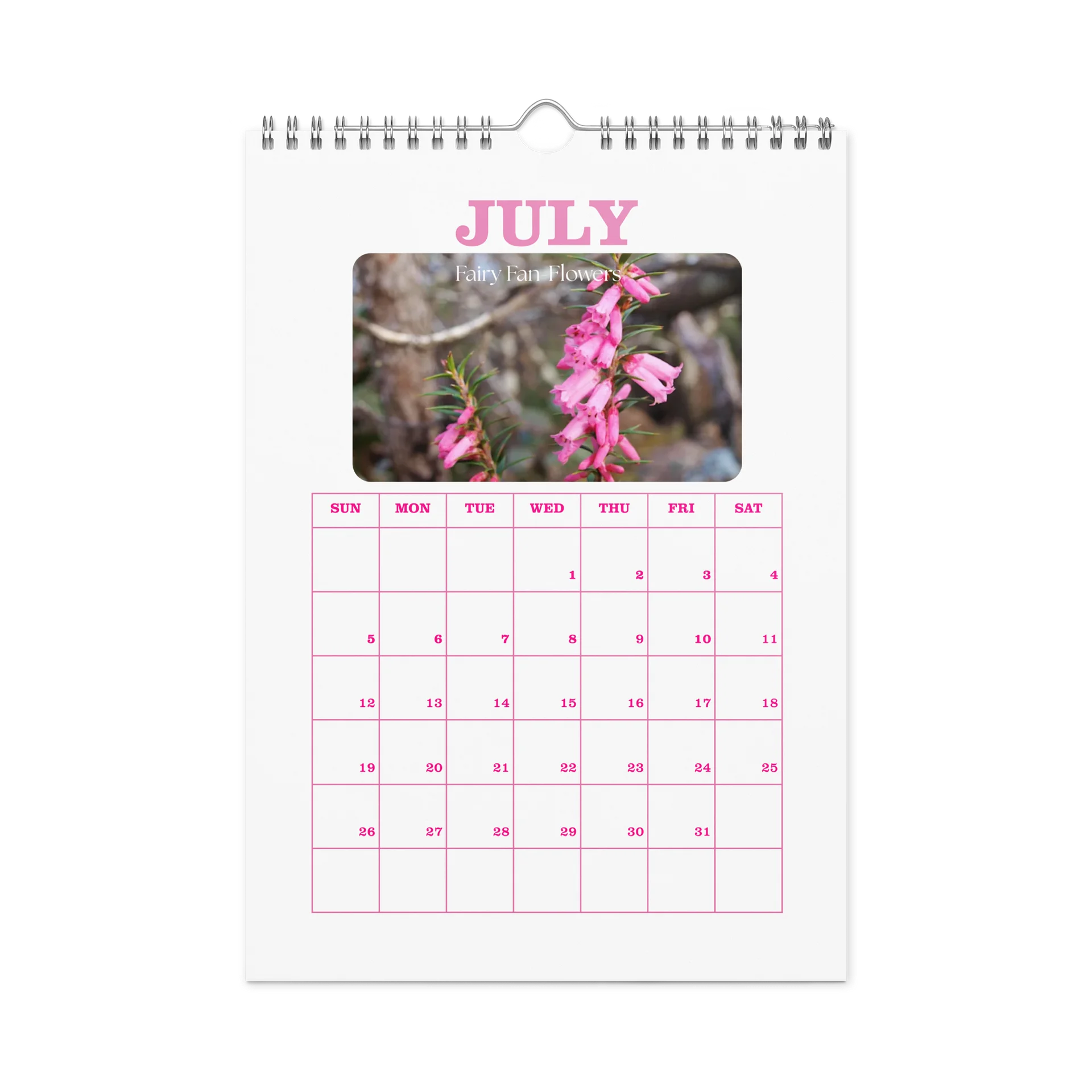 2027 - PRIDE WITH AUSTRALIAN NATIVE FLORA - Wall Calendar product image (7)