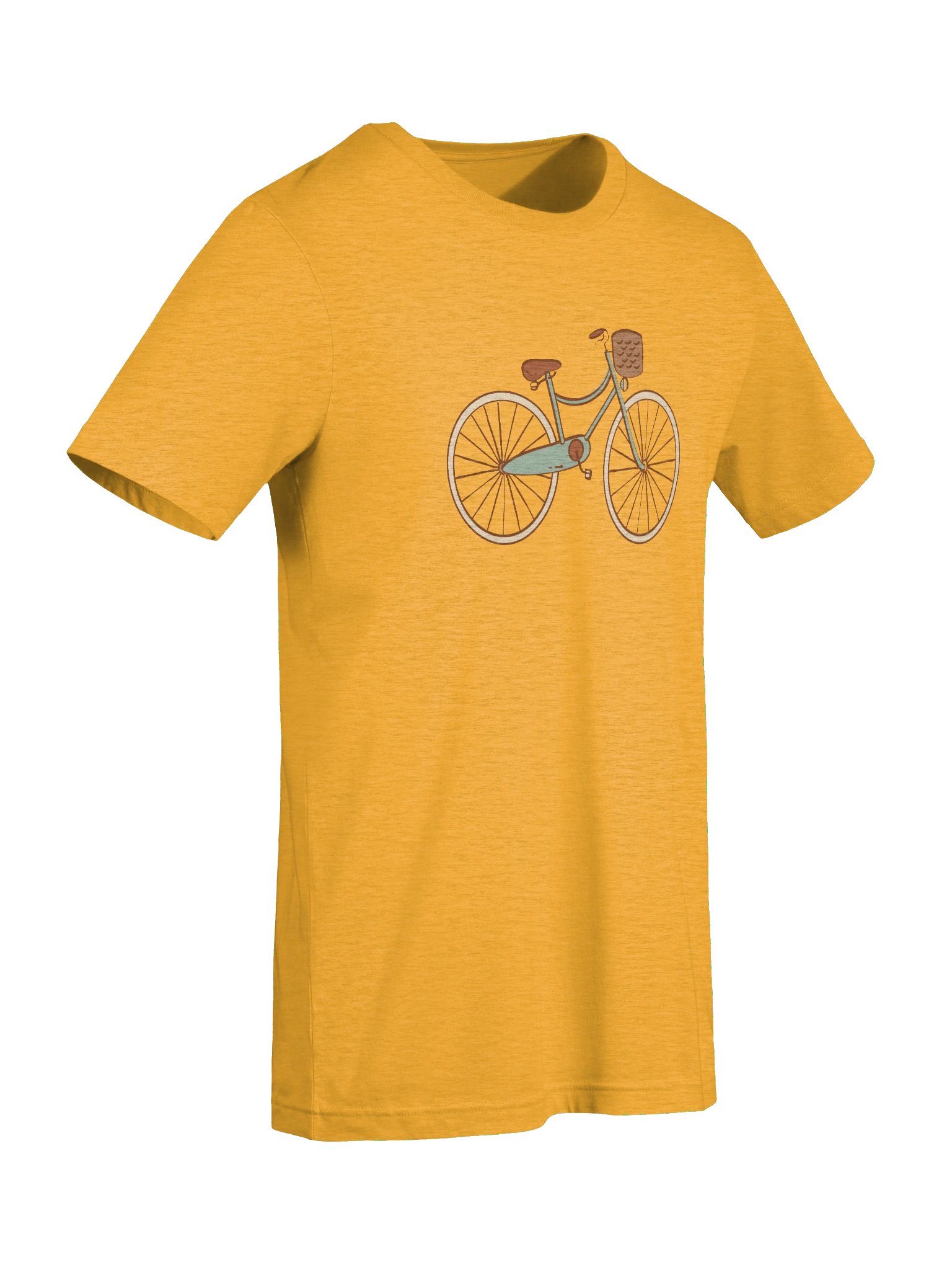 Vintage Bicycle T-Shirt | Retro 70s Whimsical Bike Illustration Tee product image (9)