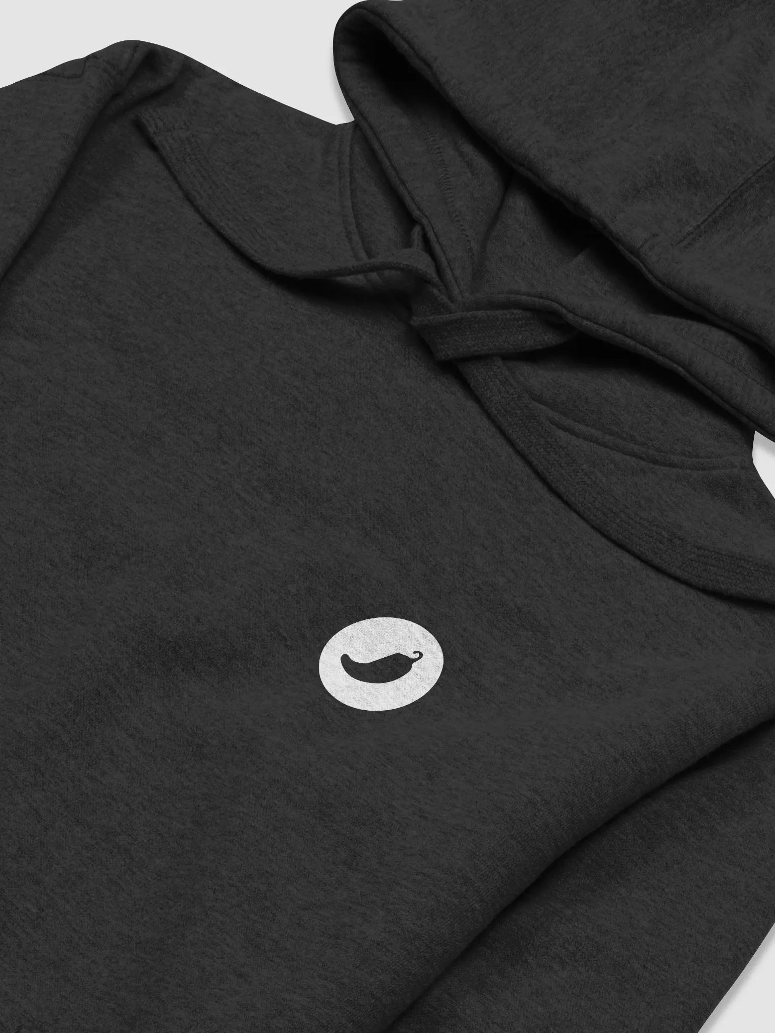 Minimal black coinpaprika hoodie product image (3)