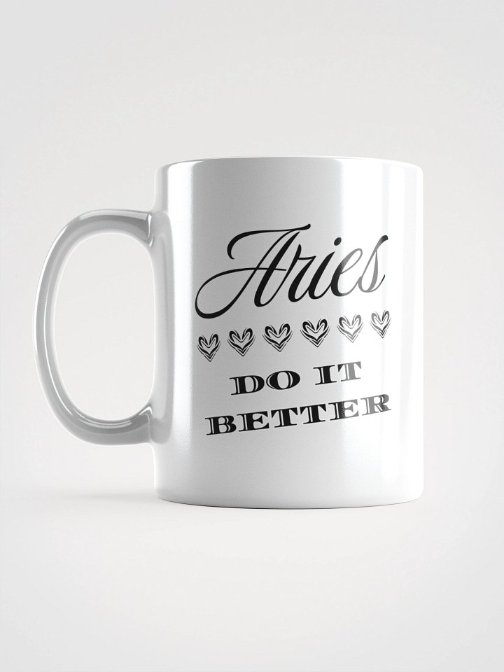Aries Do It Better Heart Mug product image (1)