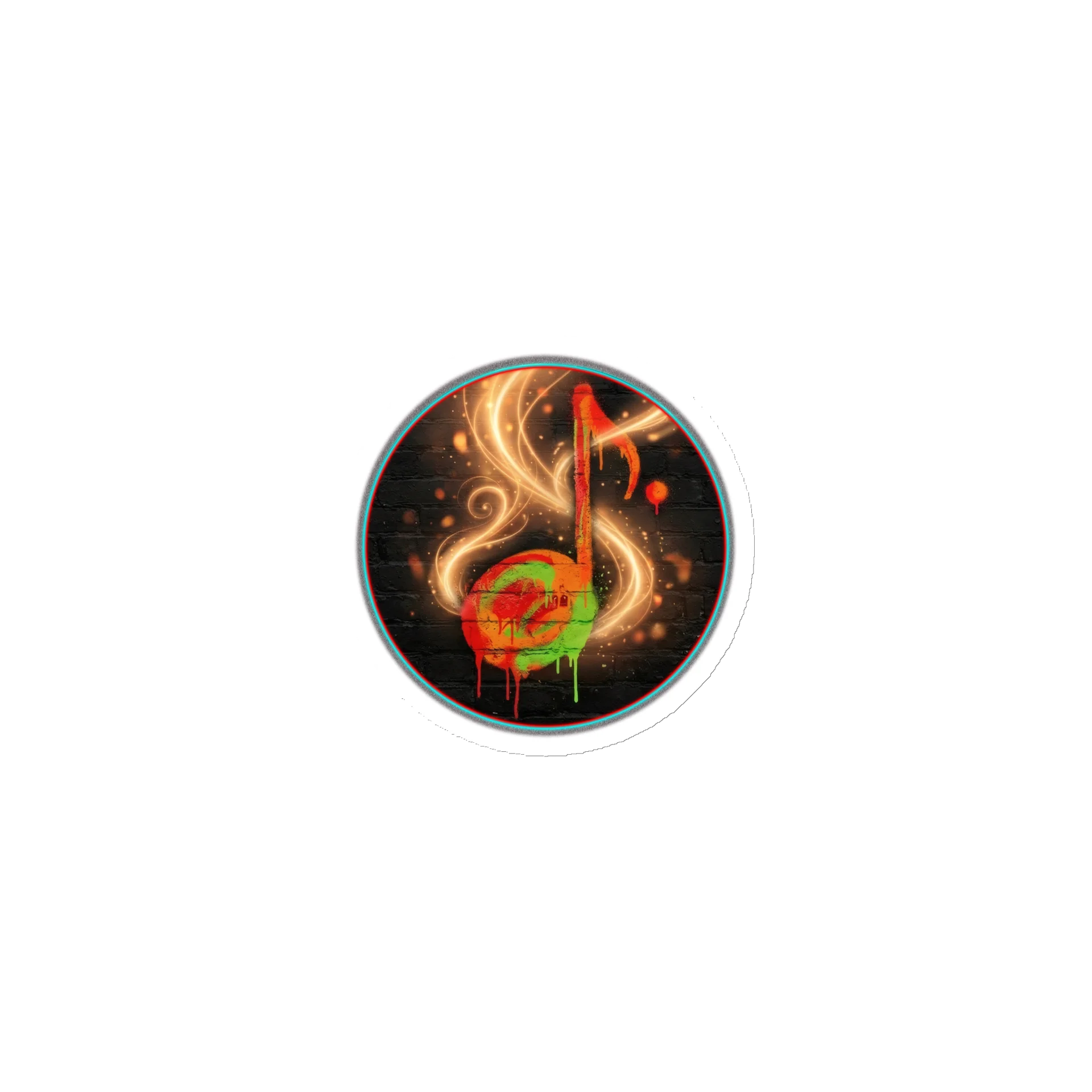 ONE KING Brothers Logo Die-Cut Magnet product image (1)