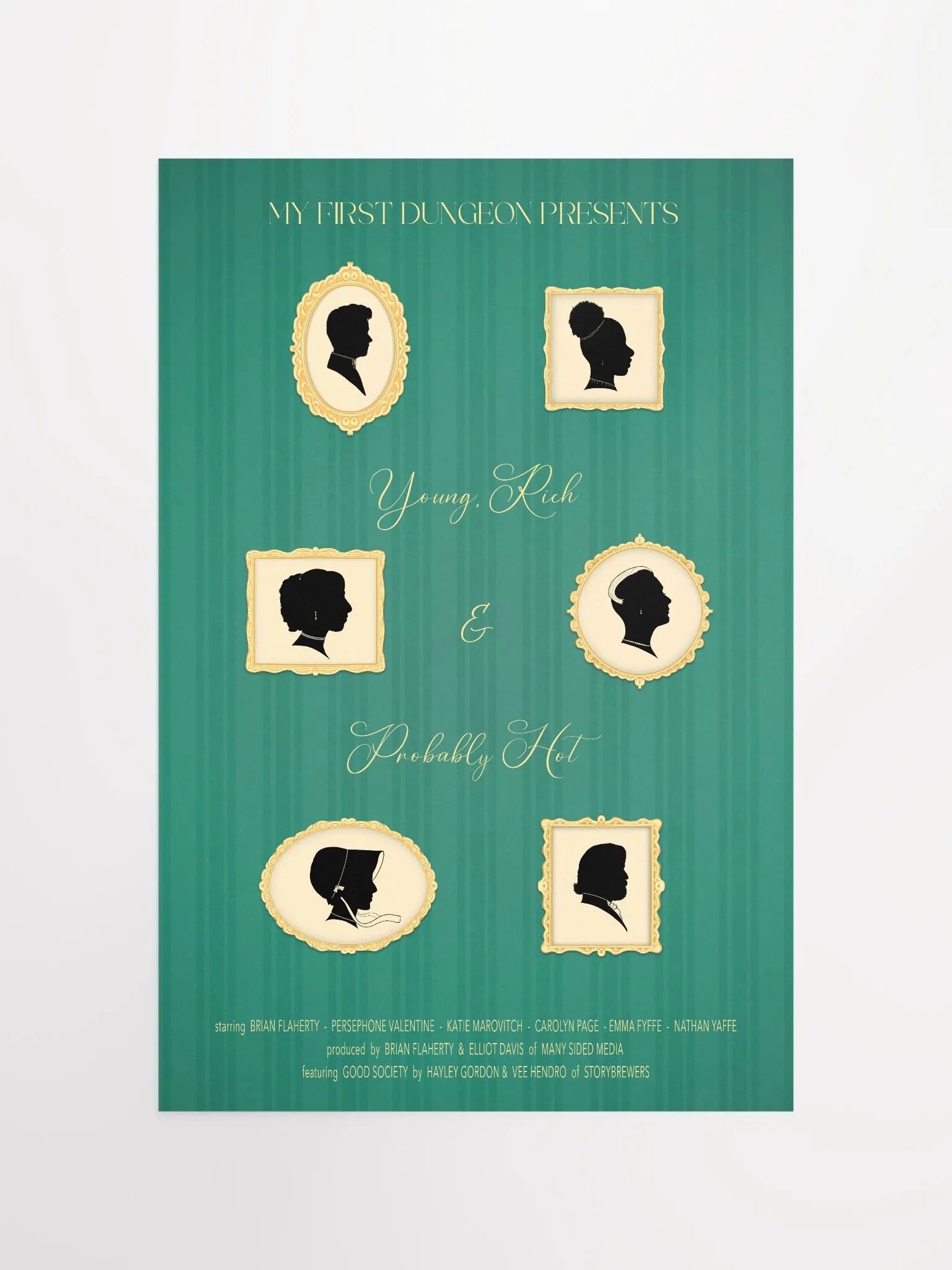 Young, Rich & Probably Hot - Good Society Poster product image (3)