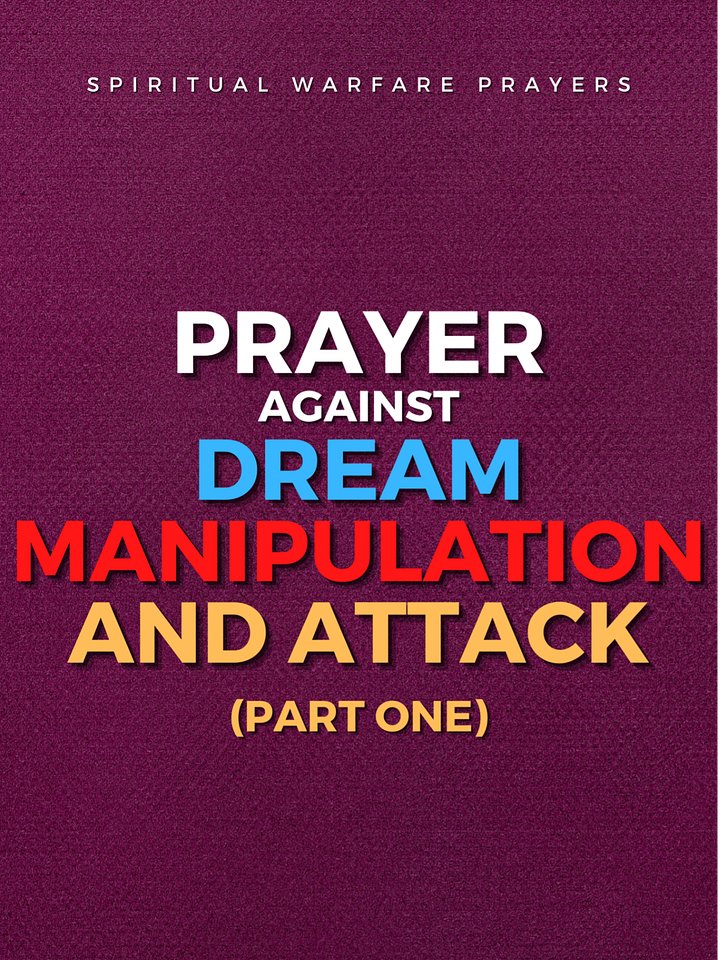 Prayer Against Dream Manipulation Part 1 product image (1)