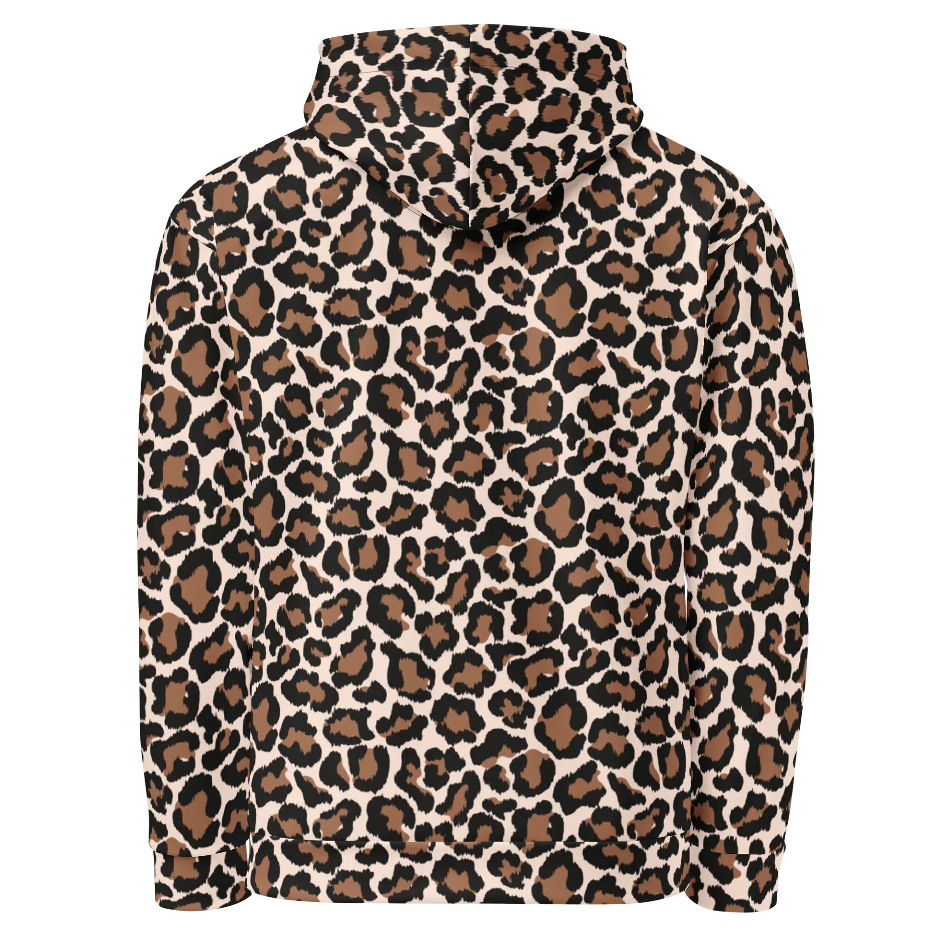 Stylish Leopard Print Hoodie for Animal Skin Enthusiasts product image (3)
