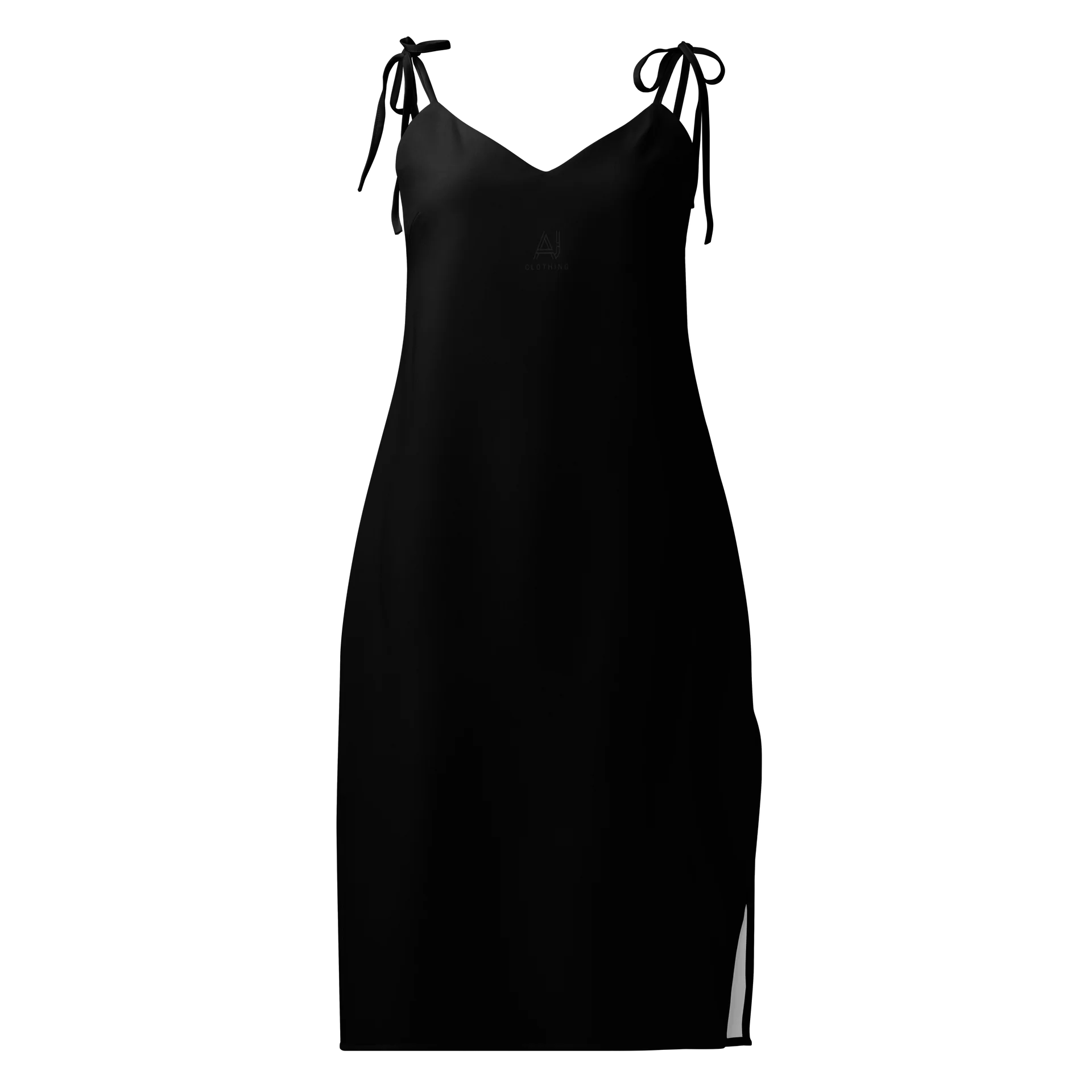 All-Over Print Slip Dress - Black product image (1)