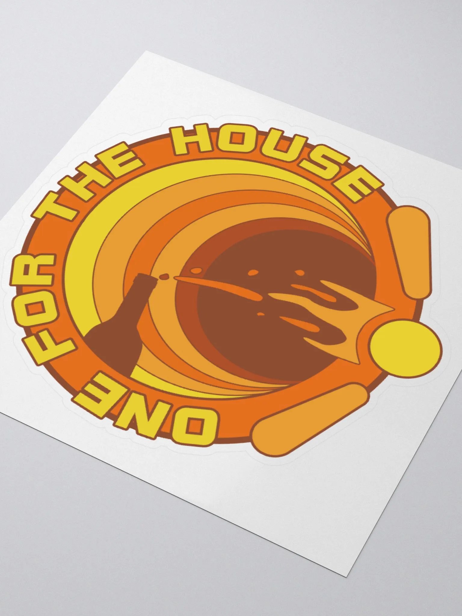 One For The House Sticker product image (8)
