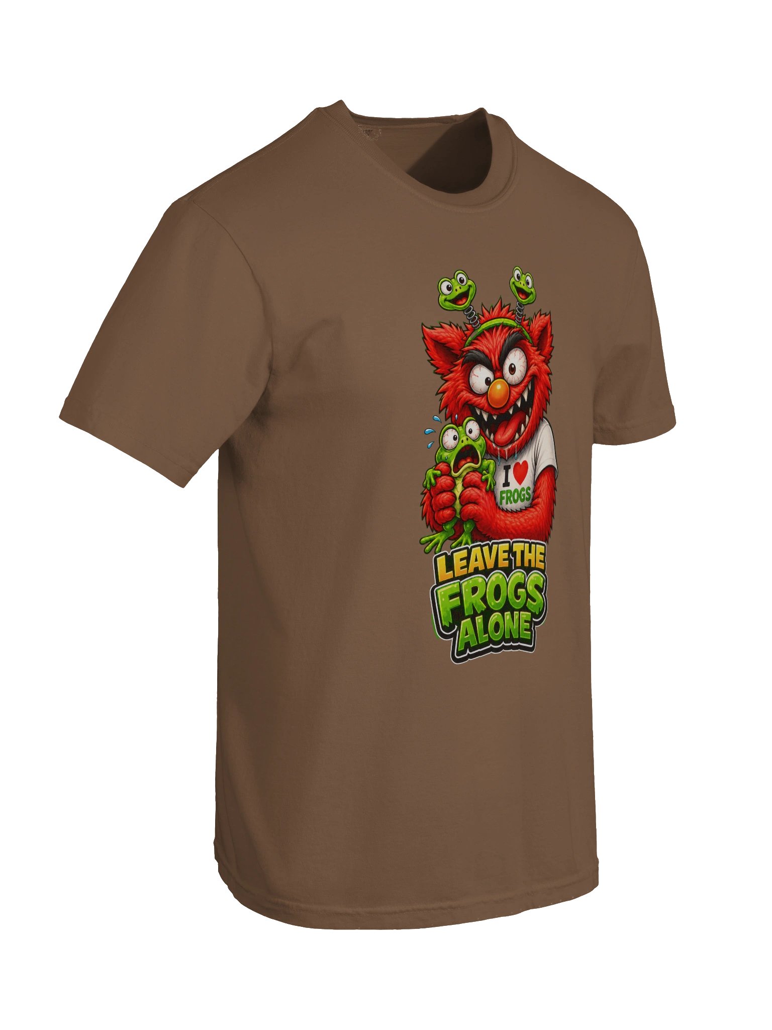 "Leave The Frogs Alone" Heavyweight T-Shirt product image (54)