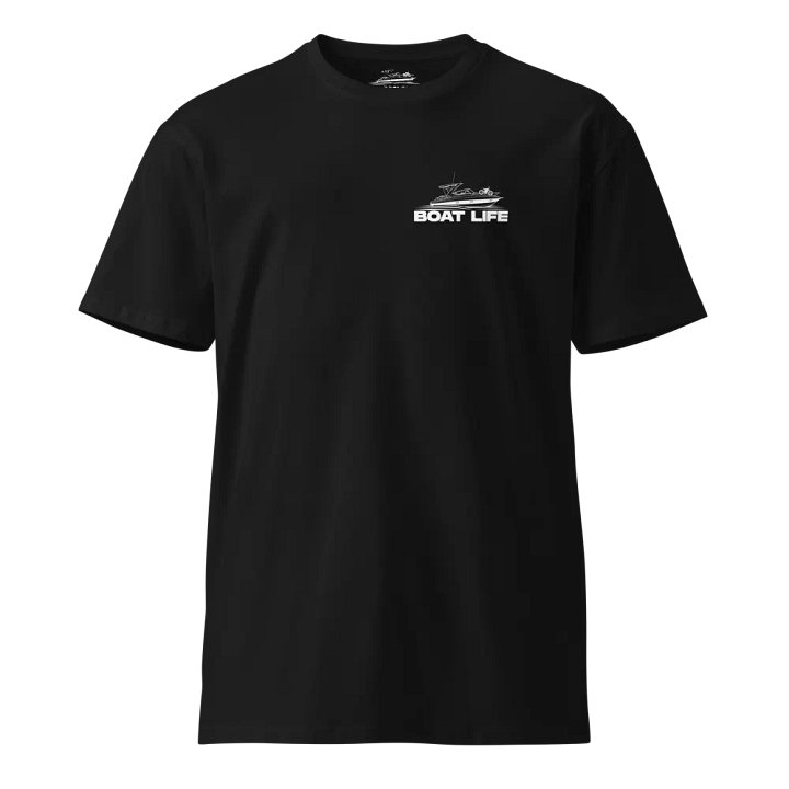 Boat Life Minimalist Tee (Dark Colors) product image (1)