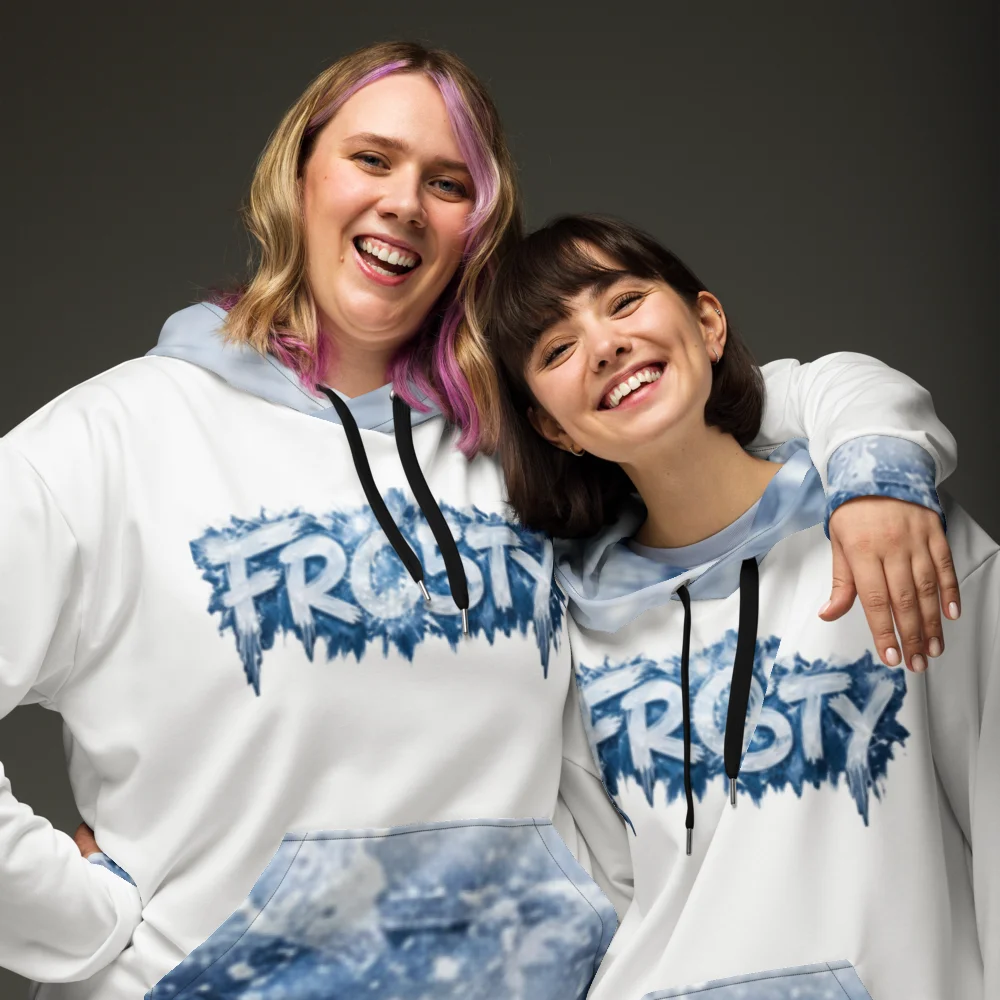 All-Over FR05STY Print Recycled Unisex Hoodie Limited Edition product image (4)