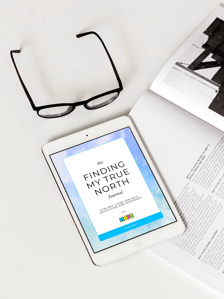 Finding My True North Journal: A 90-Day Guide to Self-Reflection and Discovery product image (2)