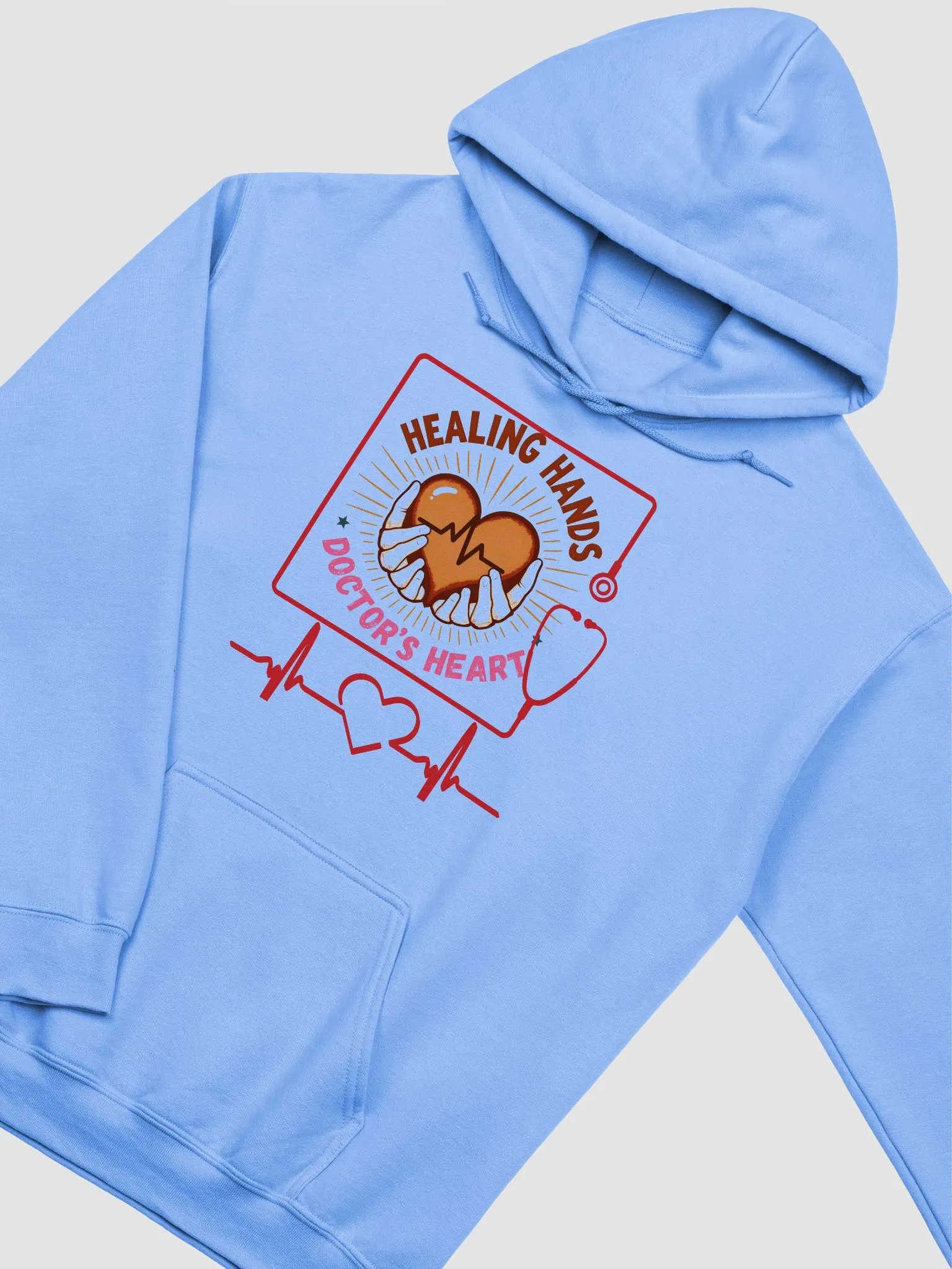 Healing Hands Doctor's Heart Hoodie product image (34)