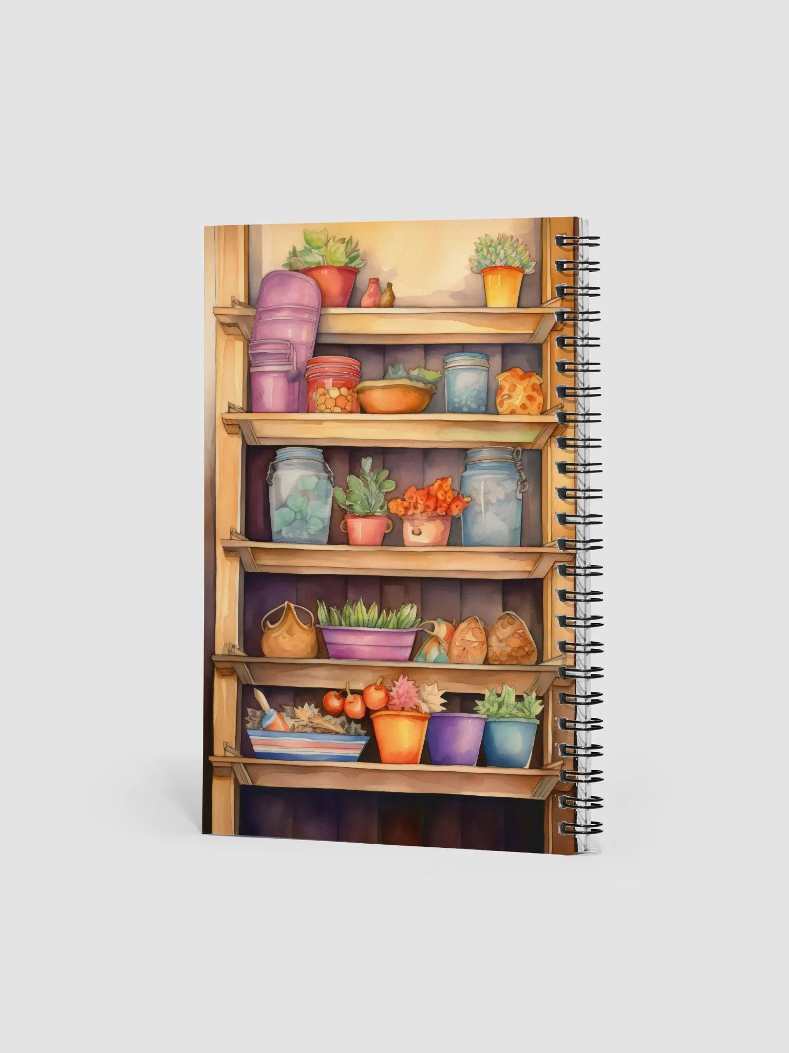 Wooden shelf Pantry Notebook product image (2)