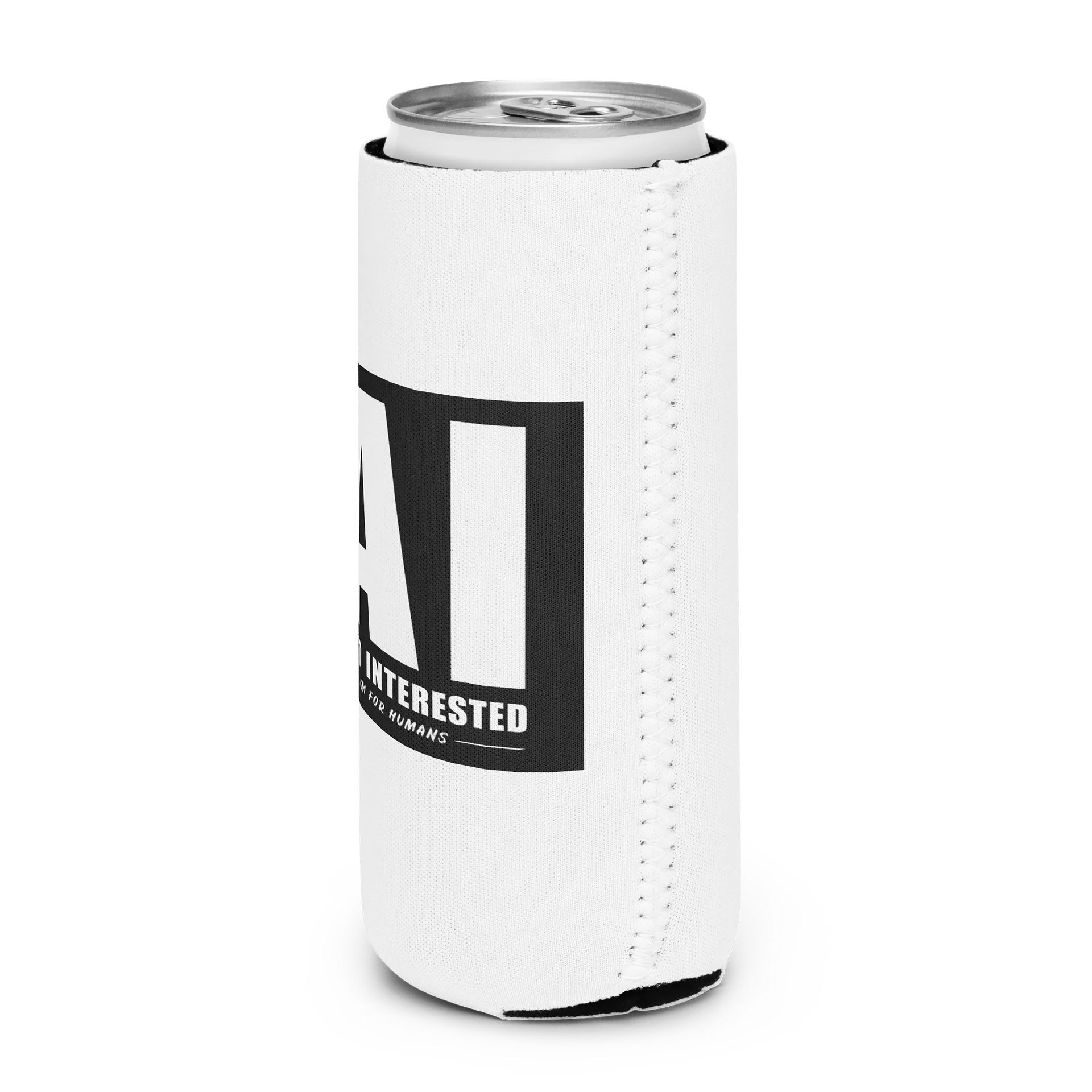 AI Ain't Interested Coozie | The "Human Standard" Can Cooler product image (2)