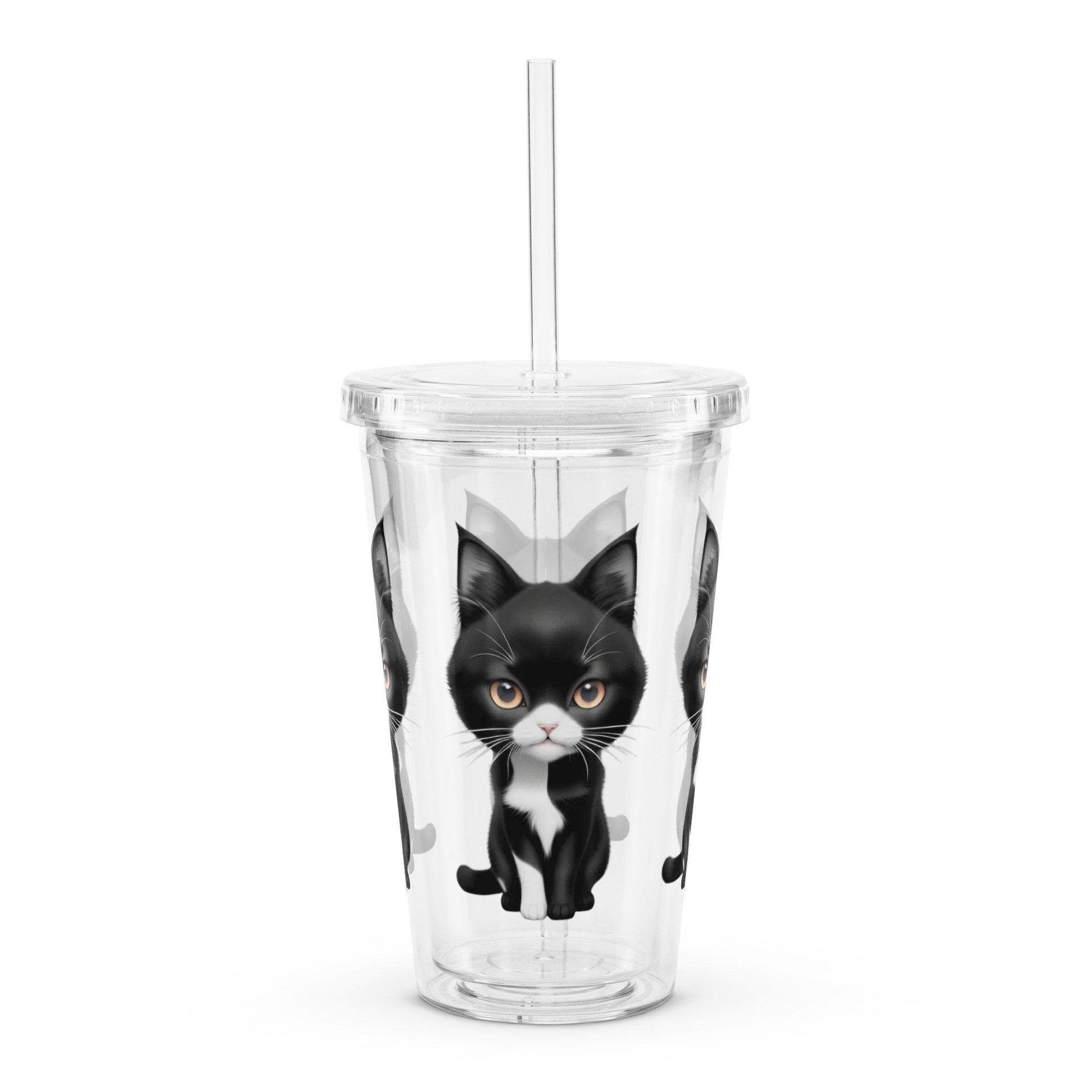 Buddy Clear Plastic Tumbler product image (1)