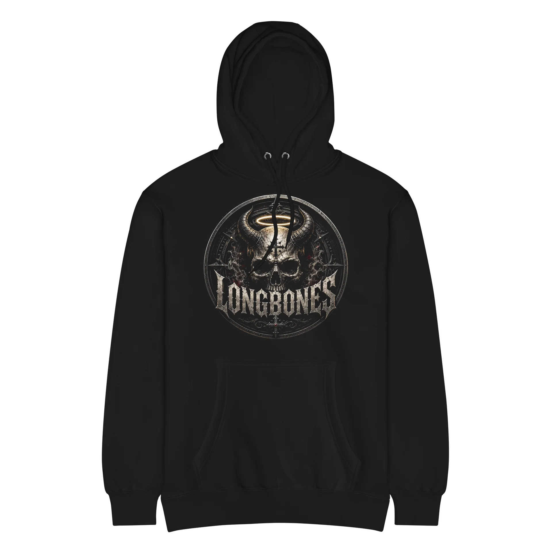 Longbones - Horns & Halo pullover Hoodie product image (6)